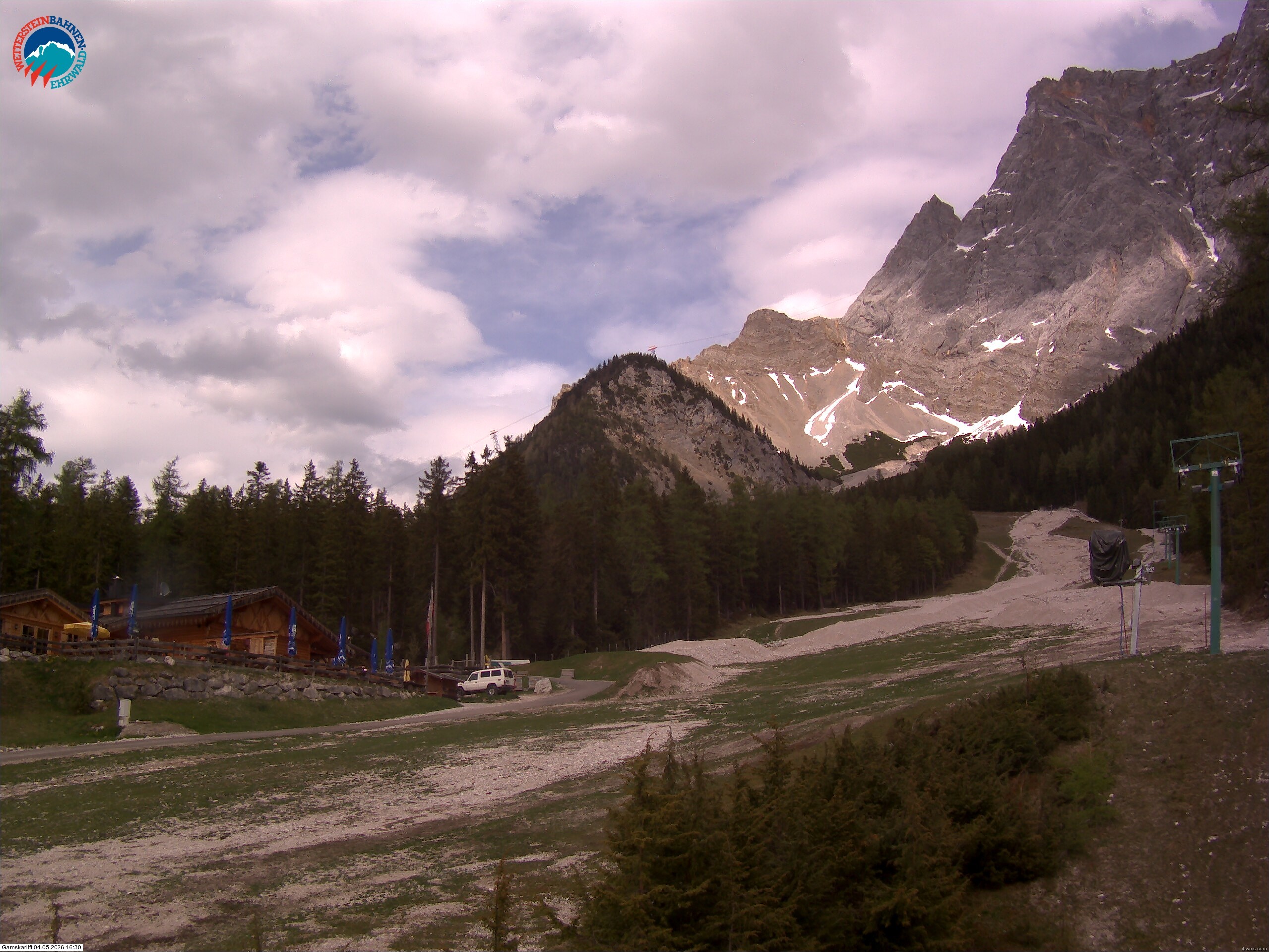 Archiv Foto Webcam Gamskarlift im Skigebiet Ehrwald
