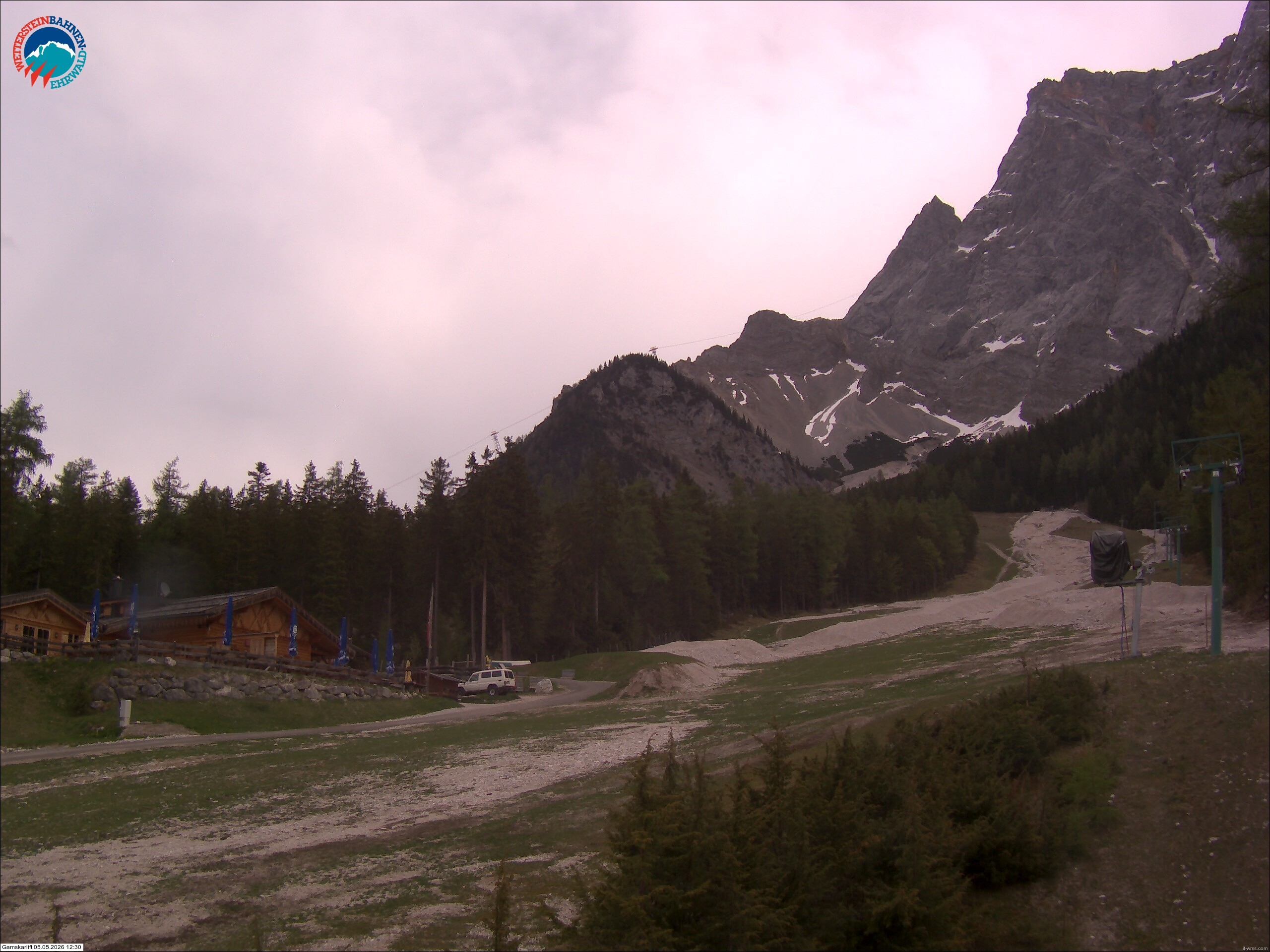 Archiv Foto Webcam Gamskarlift im Skigebiet Ehrwald