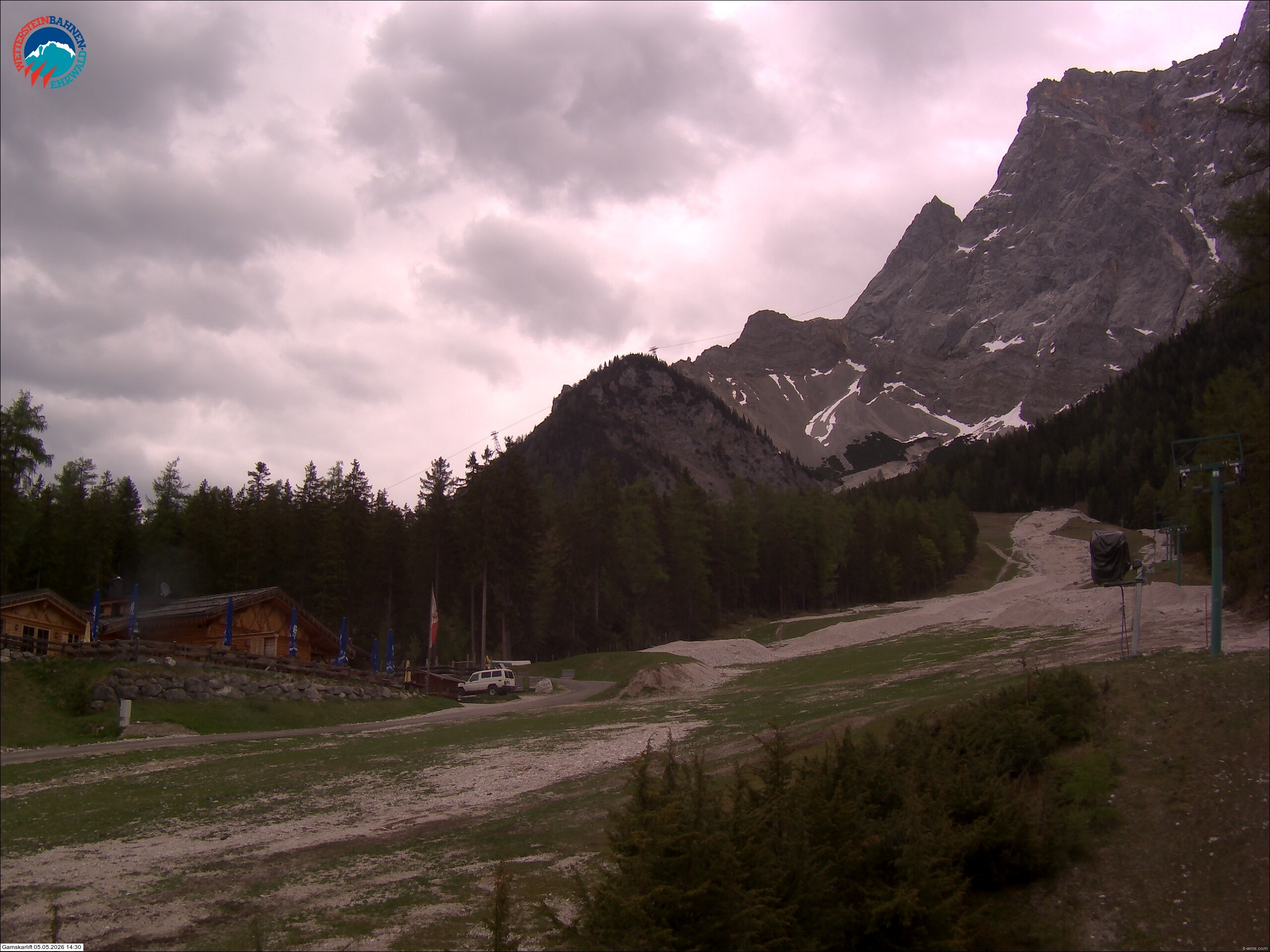 Archiv Foto Webcam Gamskarlift im Skigebiet Ehrwald