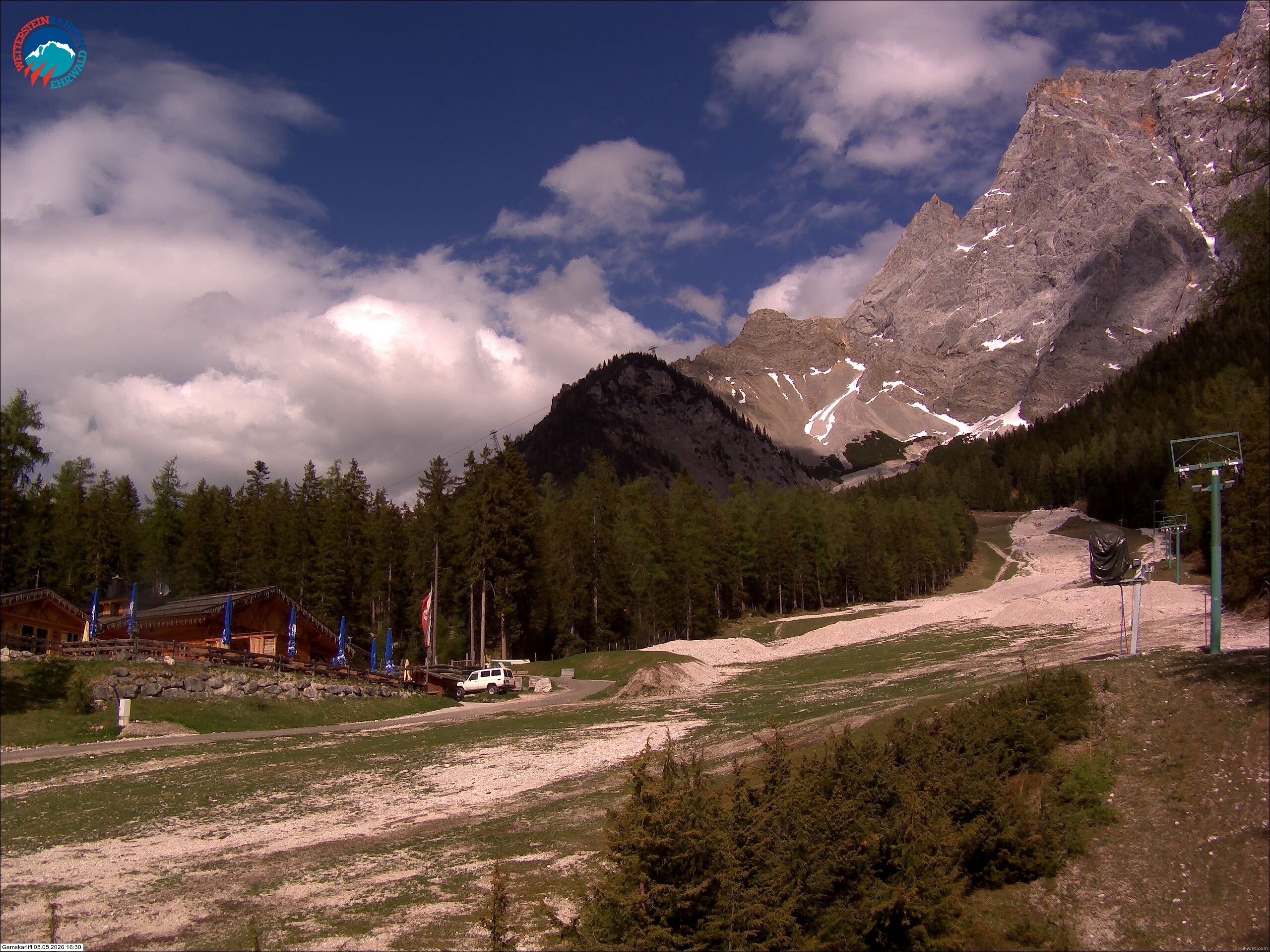 Archiv Foto Webcam Gamskarlift im Skigebiet Ehrwald