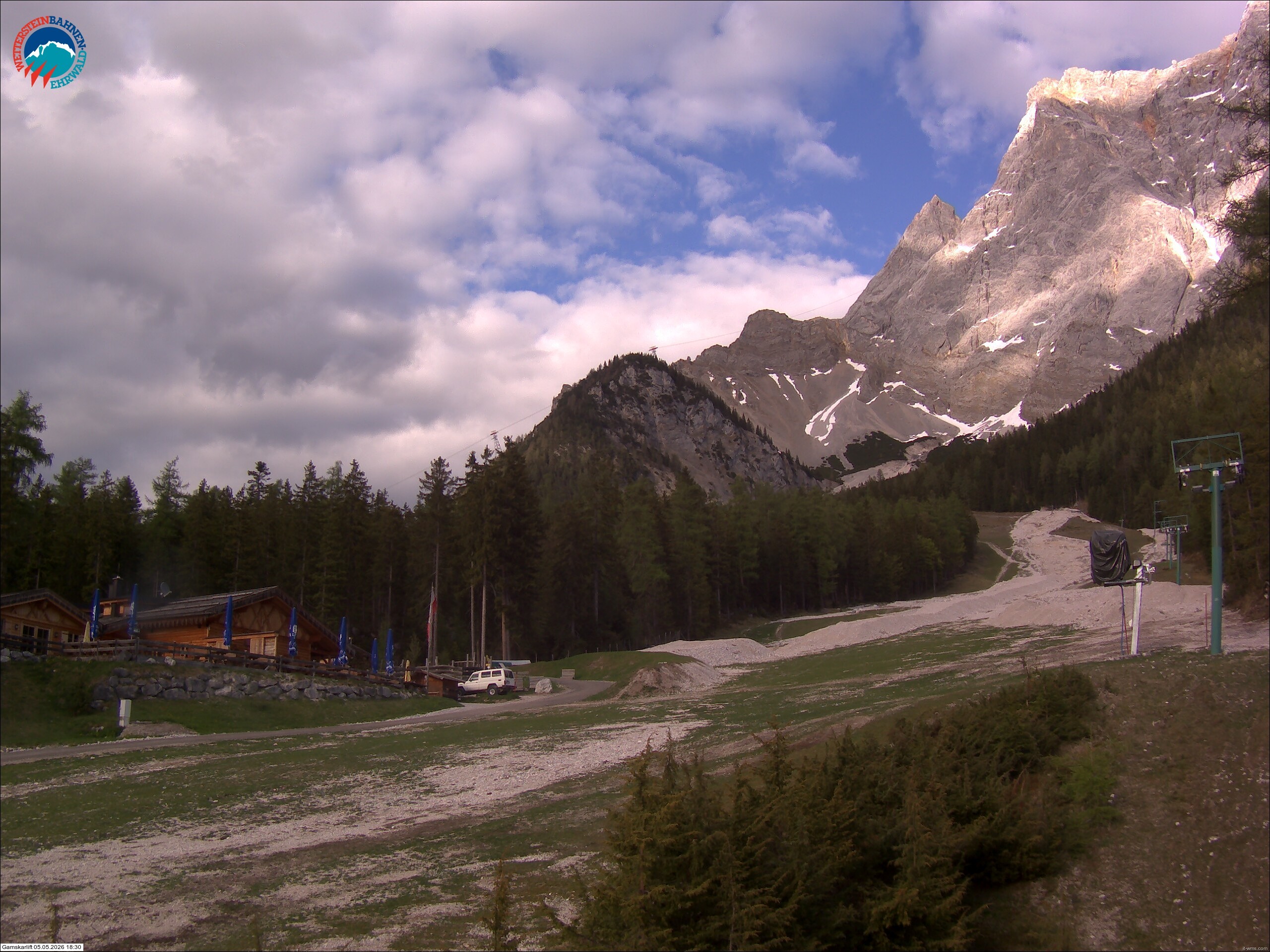 Archiv Foto Webcam Gamskarlift im Skigebiet Ehrwald