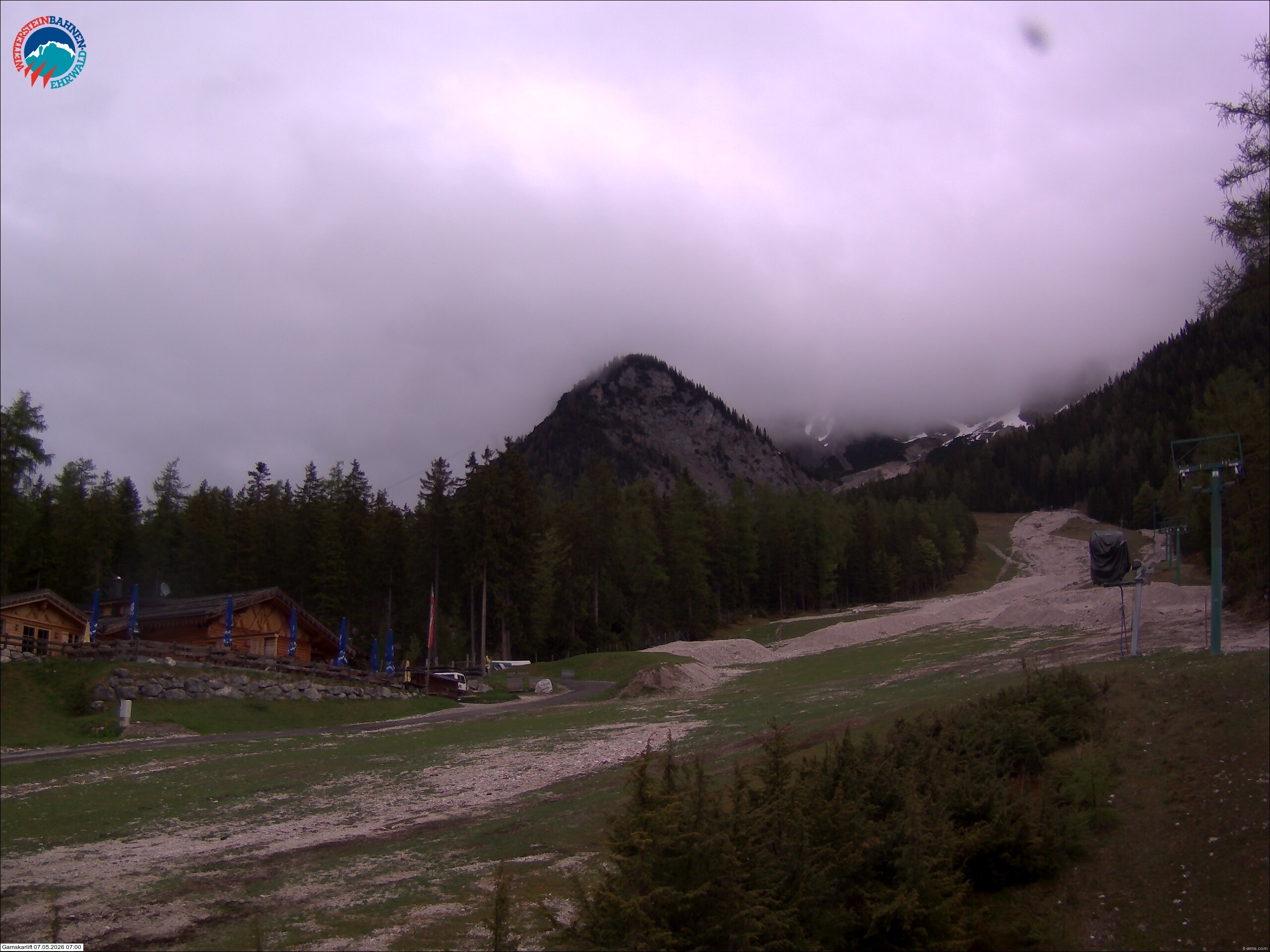 Archiv Foto Webcam Gamskarlift im Skigebiet Ehrwald