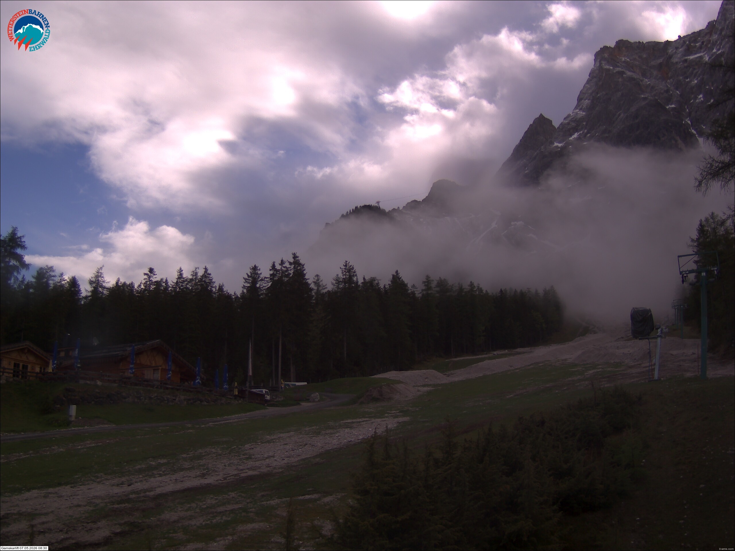 Archiv Foto Webcam Gamskarlift im Skigebiet Ehrwald