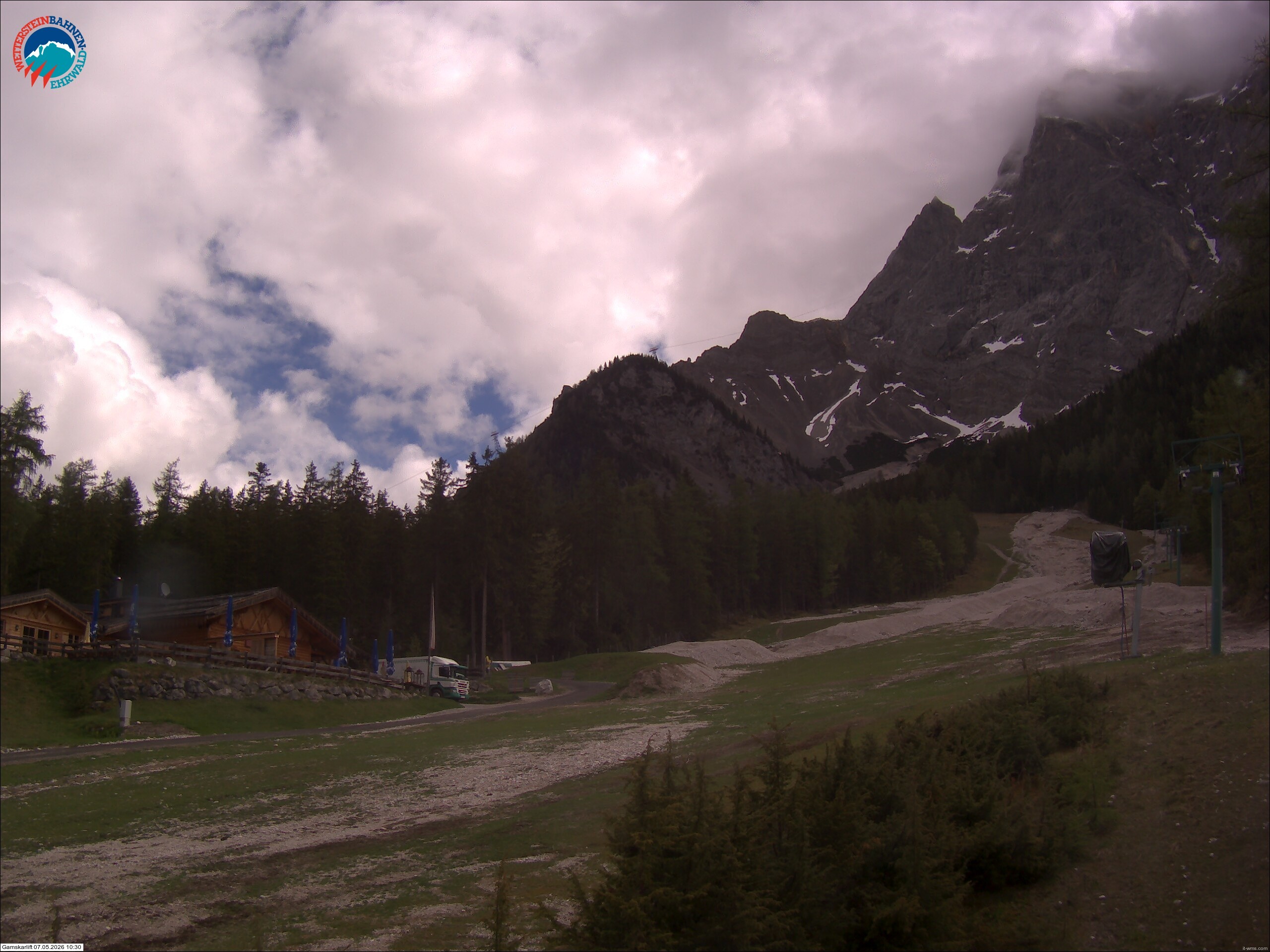 Archiv Foto Webcam Gamskarlift im Skigebiet Ehrwald