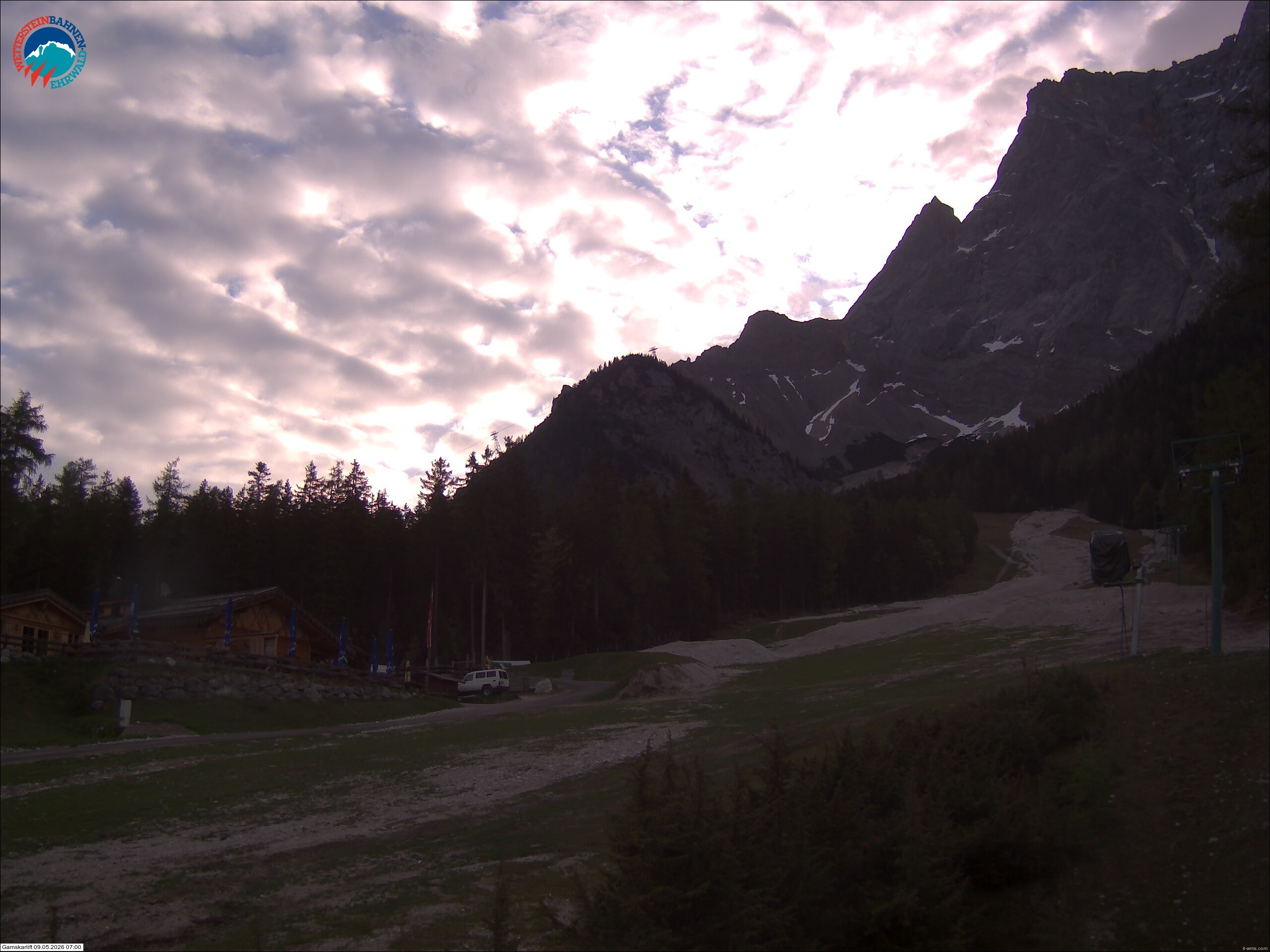 Archiv Foto Webcam Gamskarlift im Skigebiet Ehrwald