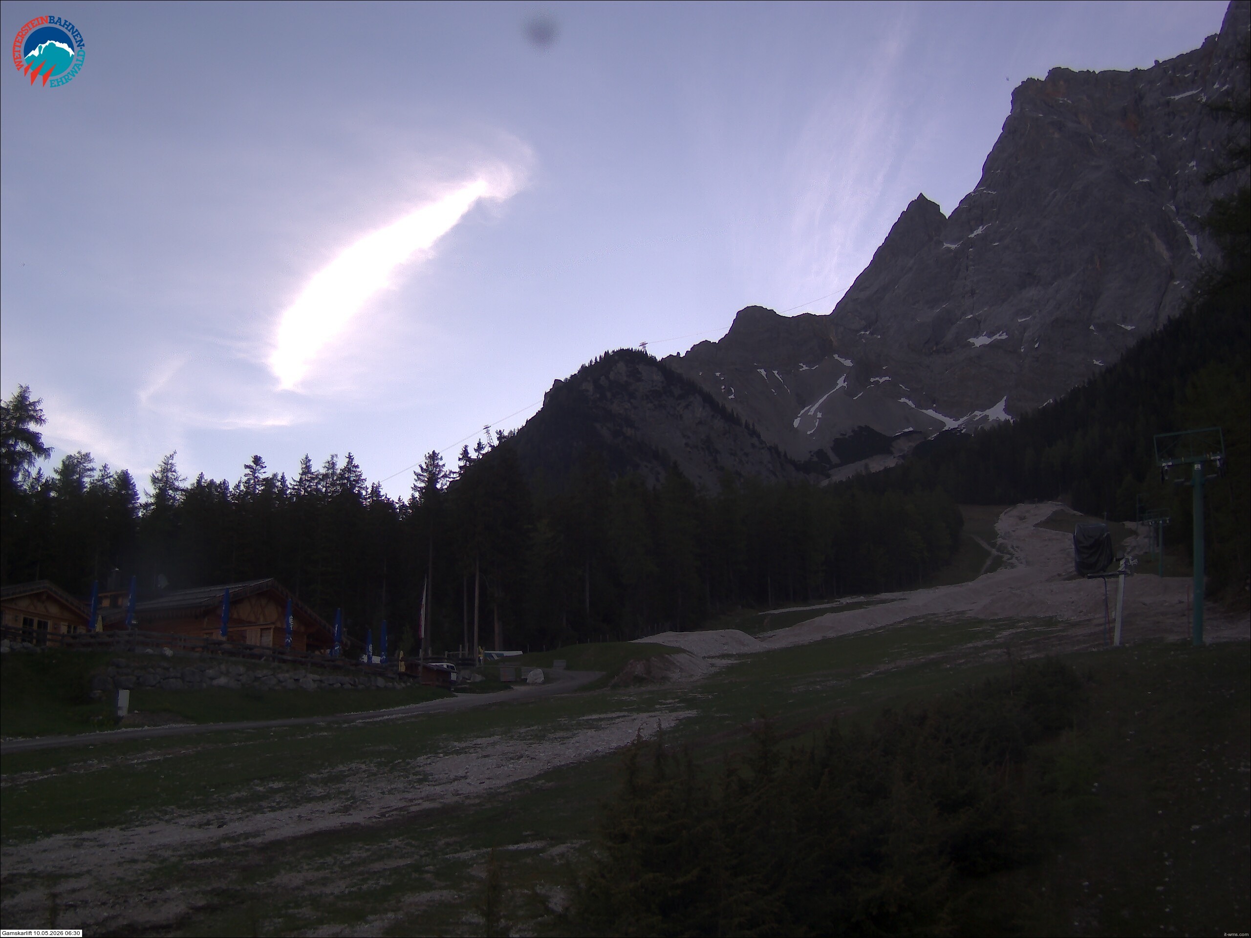 Archiv Foto Webcam Gamskarlift im Skigebiet Ehrwald