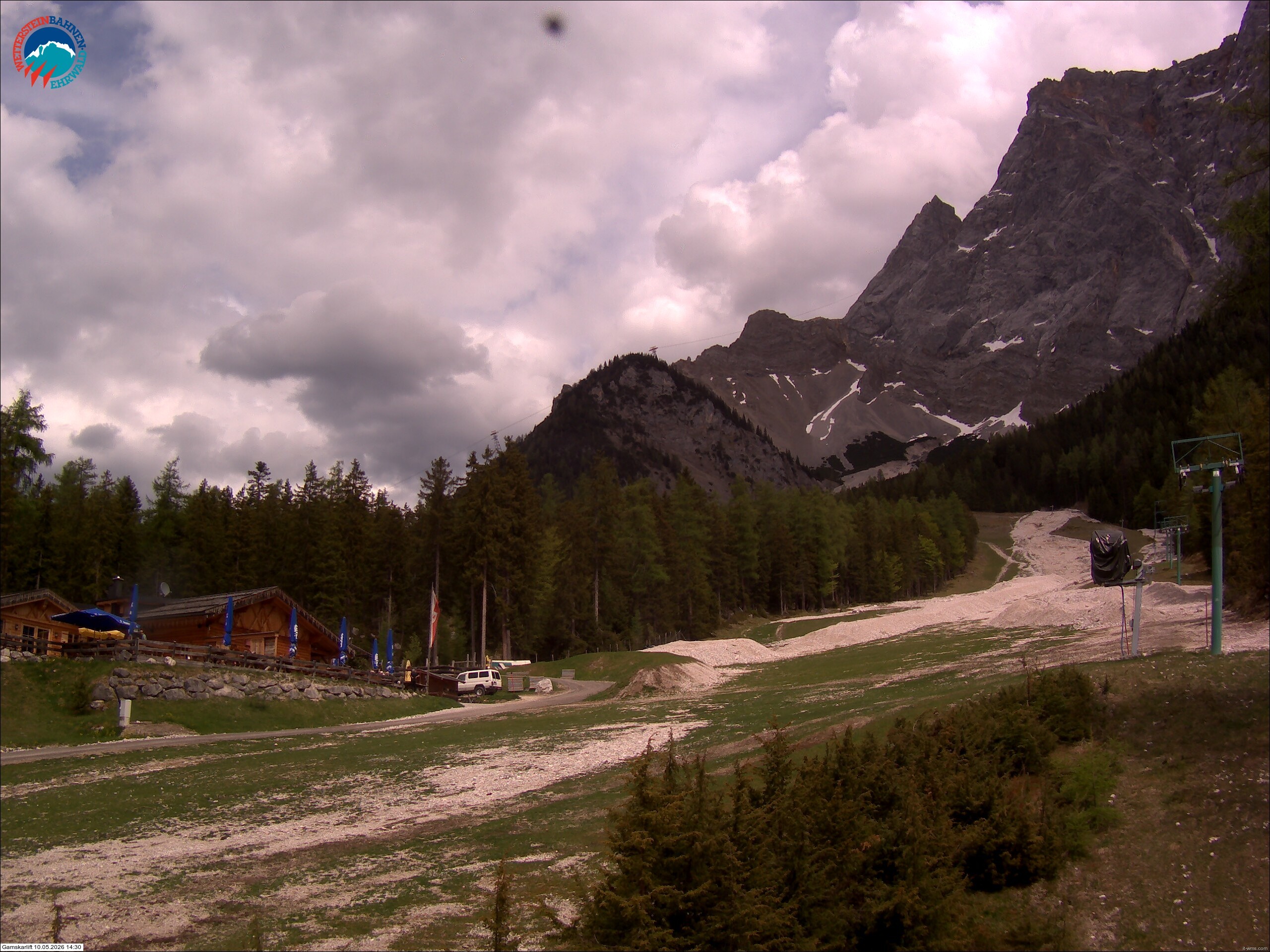 Archiv Foto Webcam Gamskarlift im Skigebiet Ehrwald
