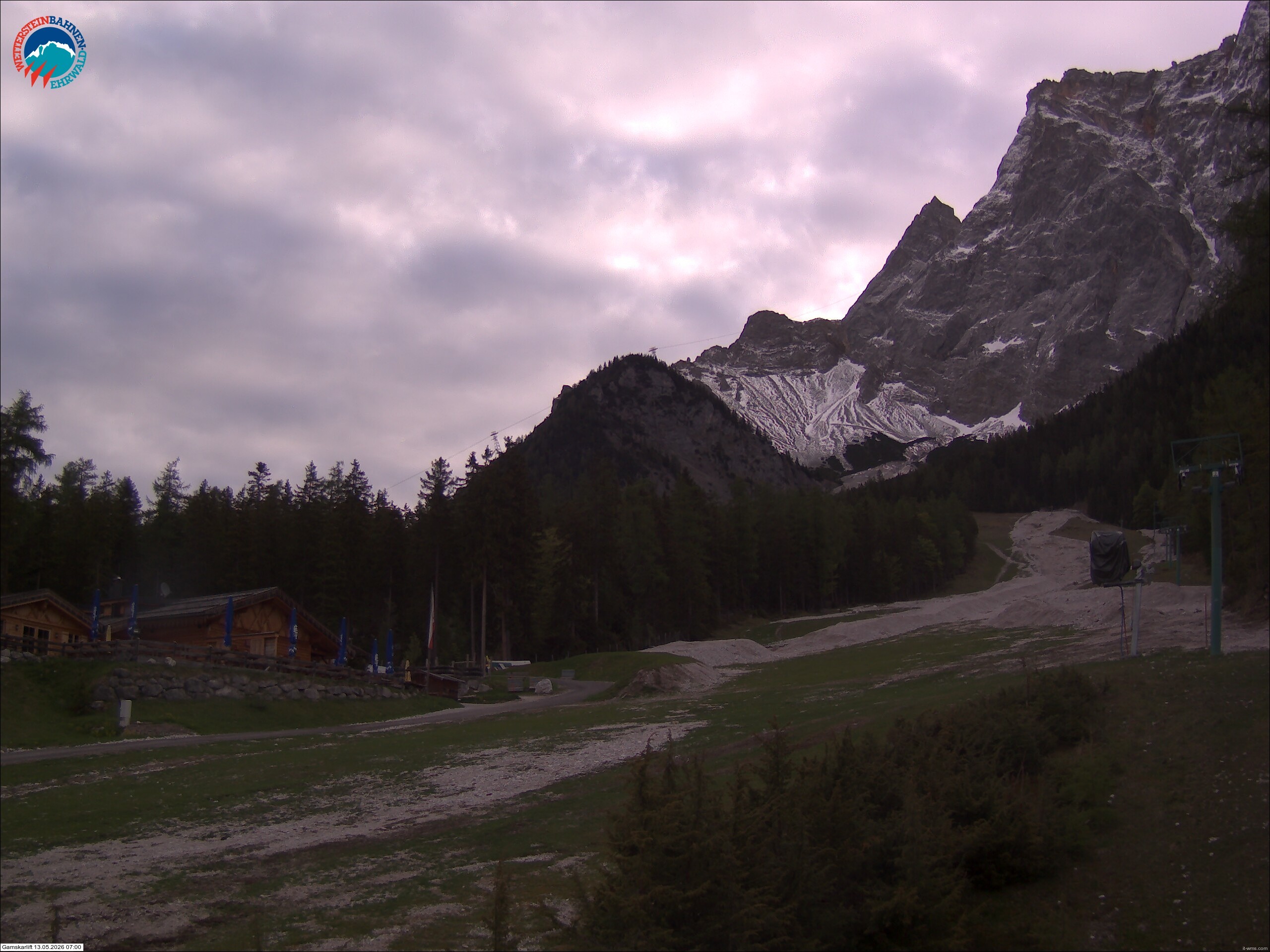 Archiv Foto Webcam Gamskarlift im Skigebiet Ehrwald