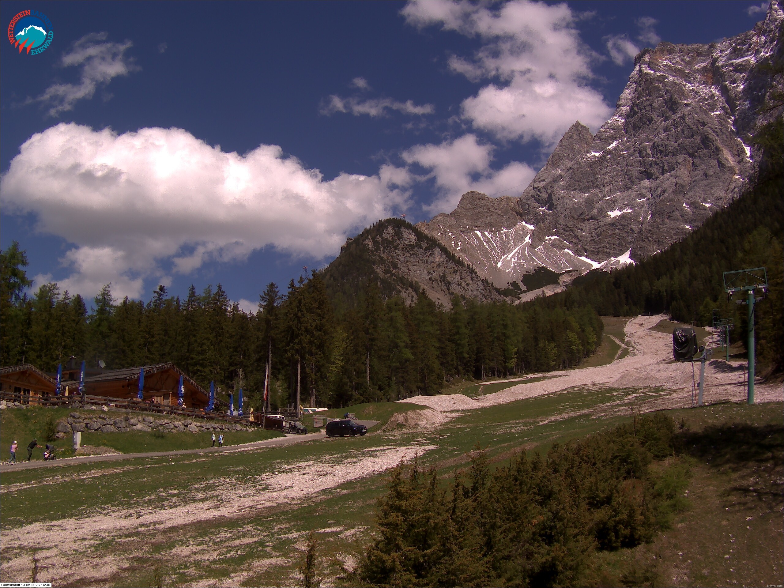 Archiv Foto Webcam Gamskarlift im Skigebiet Ehrwald