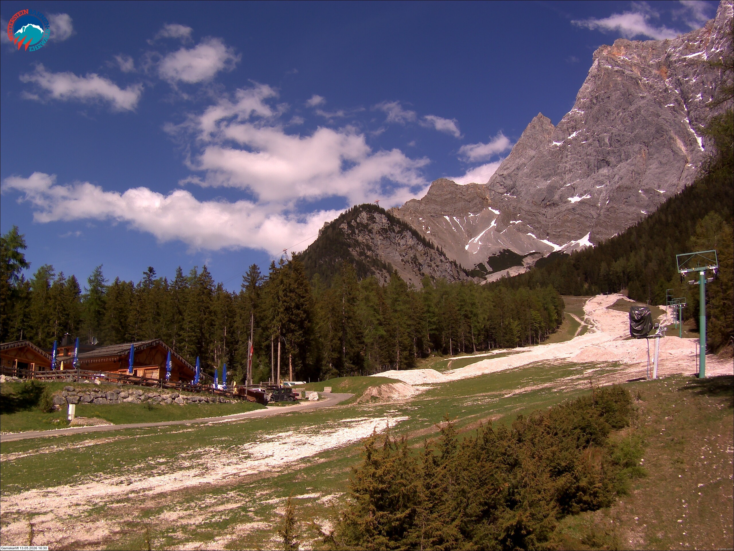 Archiv Foto Webcam Gamskarlift im Skigebiet Ehrwald