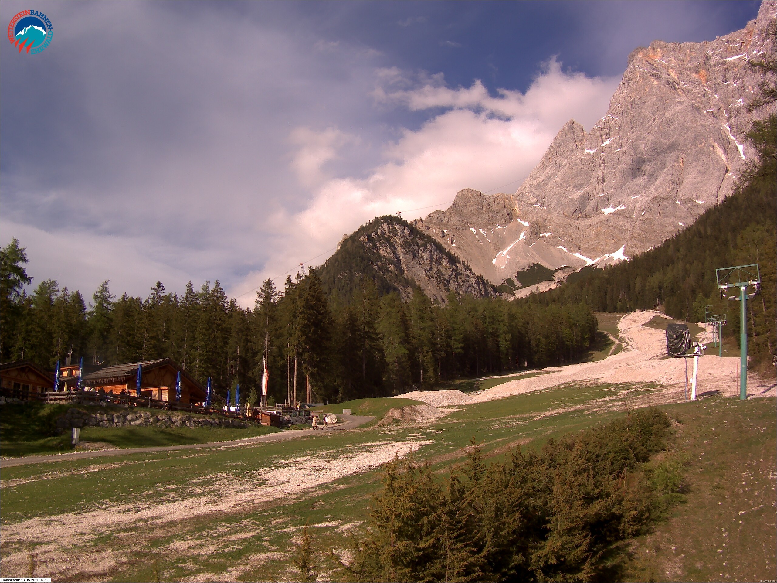 Archiv Foto Webcam Gamskarlift im Skigebiet Ehrwald