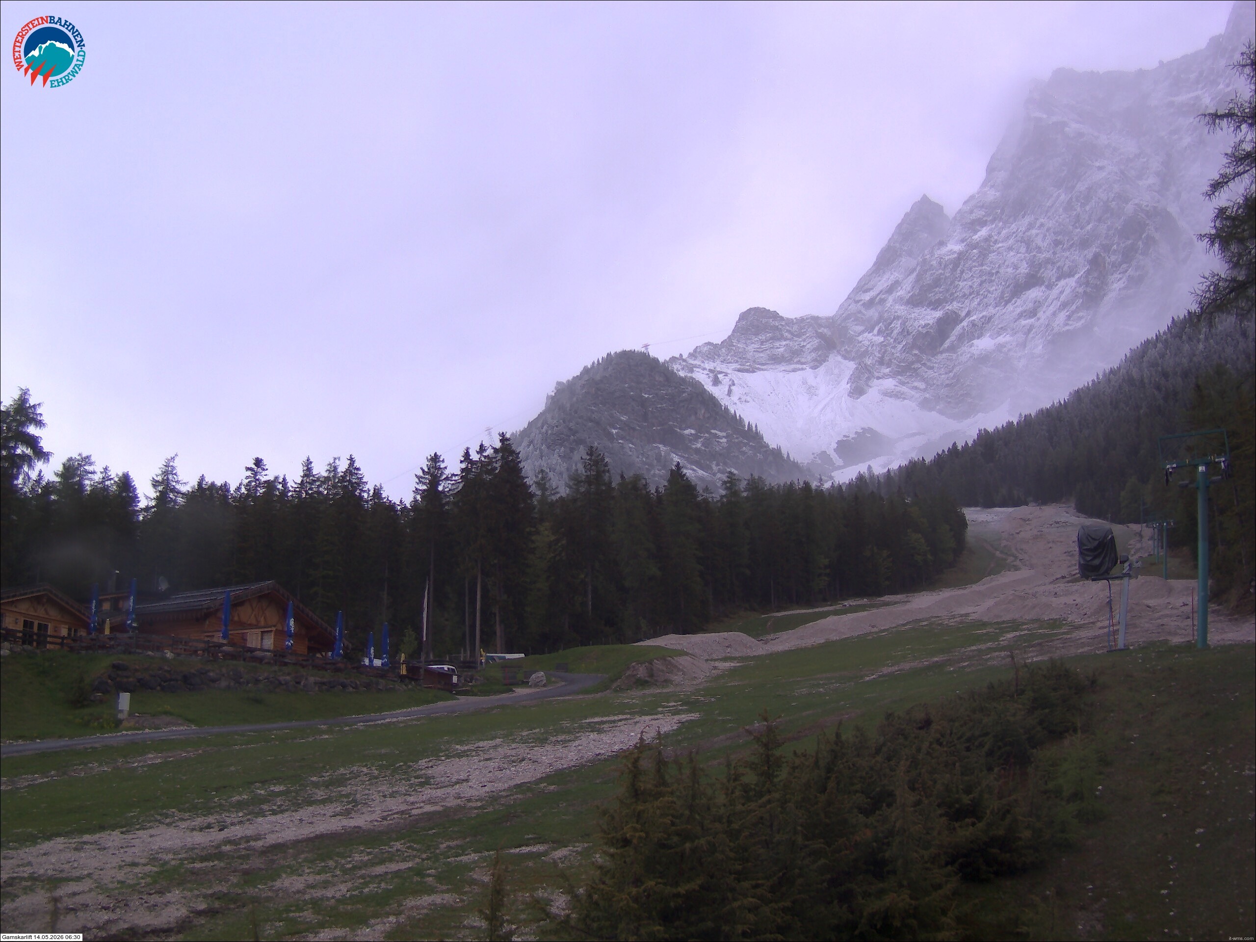 Archiv Foto Webcam Gamskarlift im Skigebiet Ehrwald