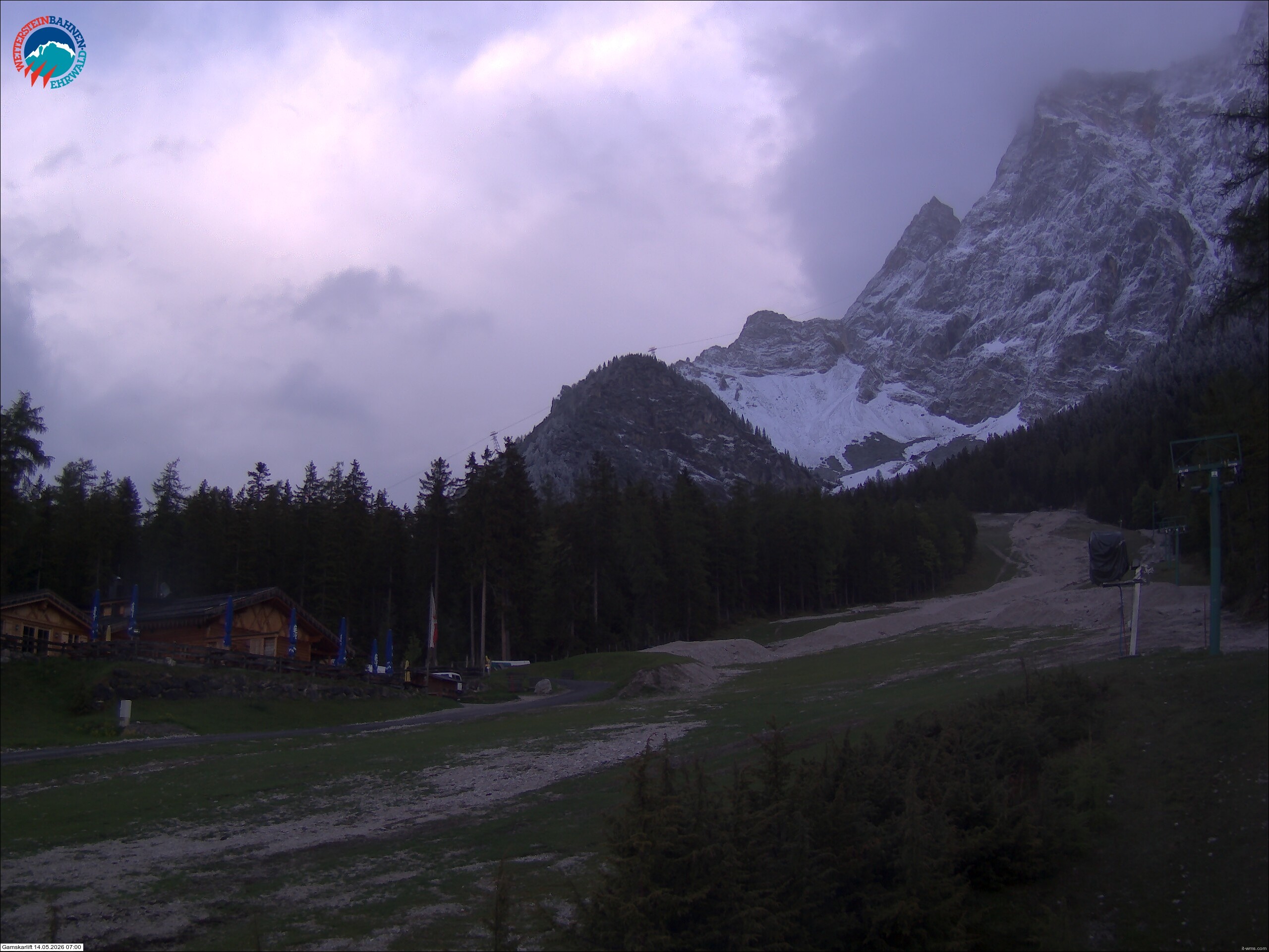 Archiv Foto Webcam Gamskarlift im Skigebiet Ehrwald