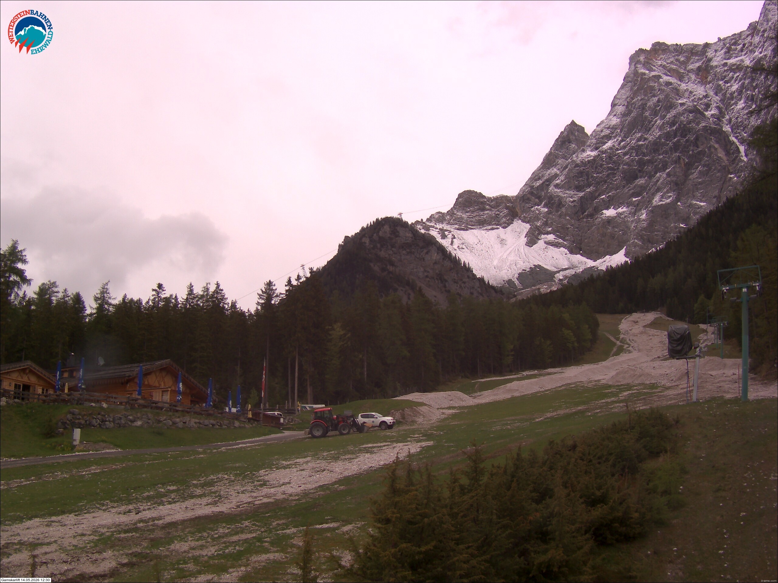 Archiv Foto Webcam Gamskarlift im Skigebiet Ehrwald