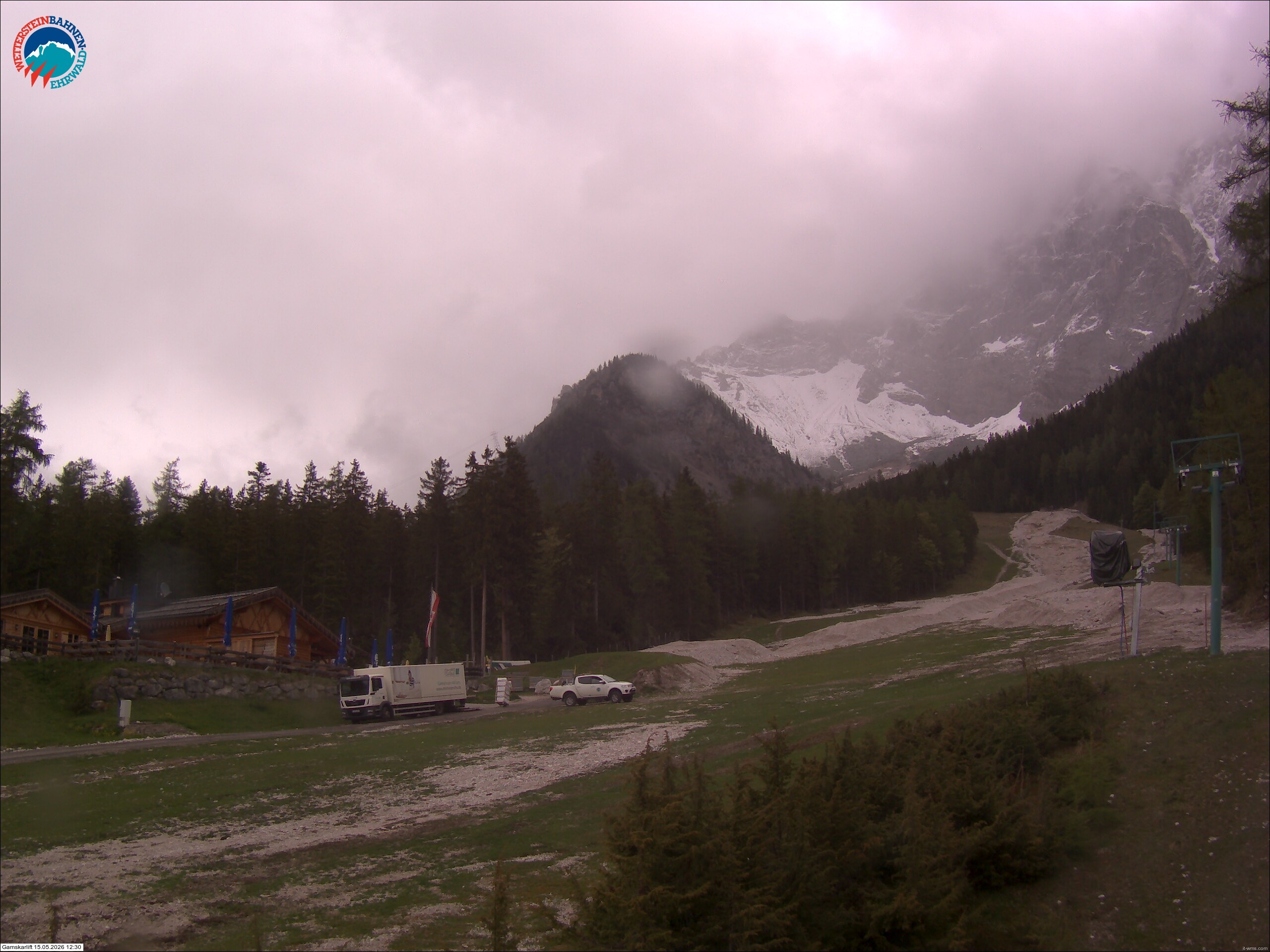 Archiv Foto Webcam Gamskarlift im Skigebiet Ehrwald
