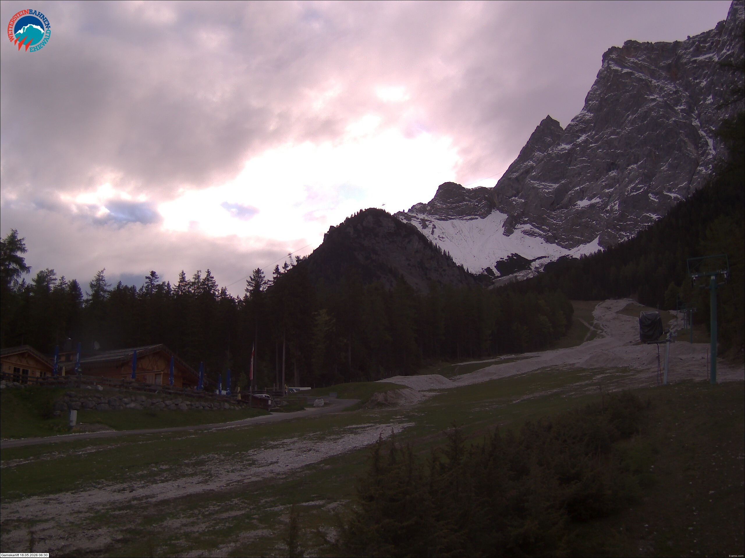Archiv Foto Webcam Gamskarlift im Skigebiet Ehrwald