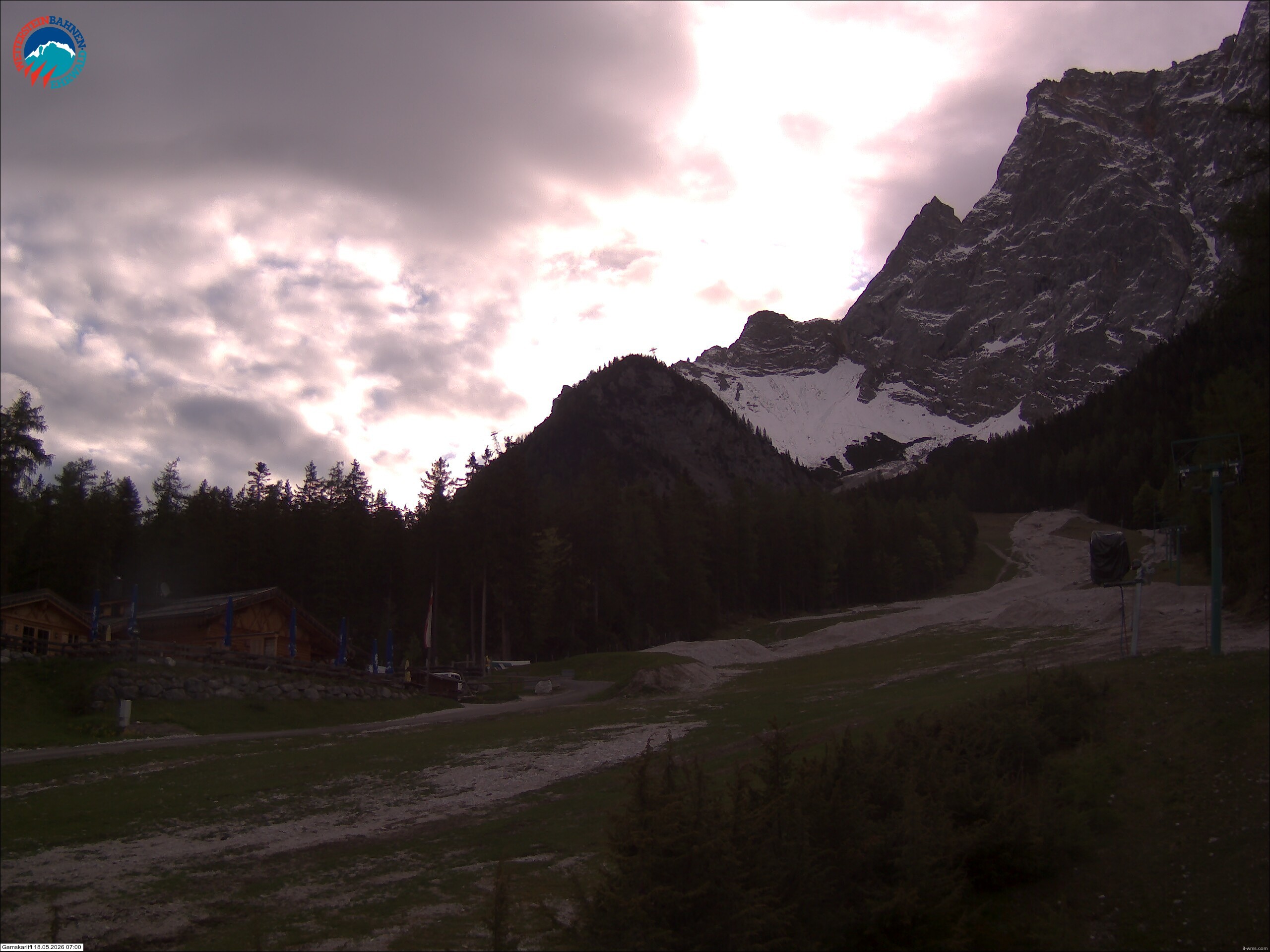 Archiv Foto Webcam Gamskarlift im Skigebiet Ehrwald