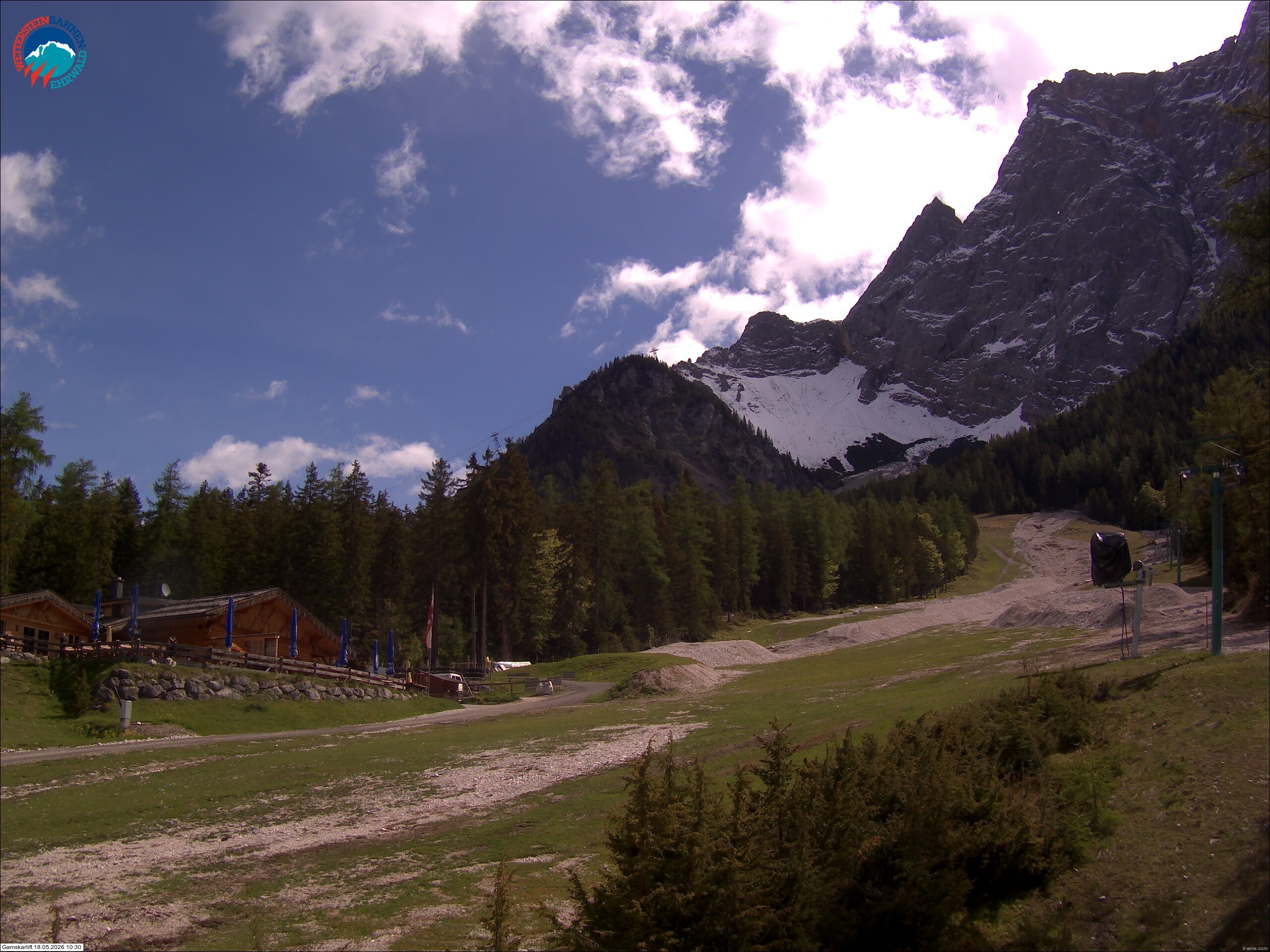 Archiv Foto Webcam Gamskarlift im Skigebiet Ehrwald