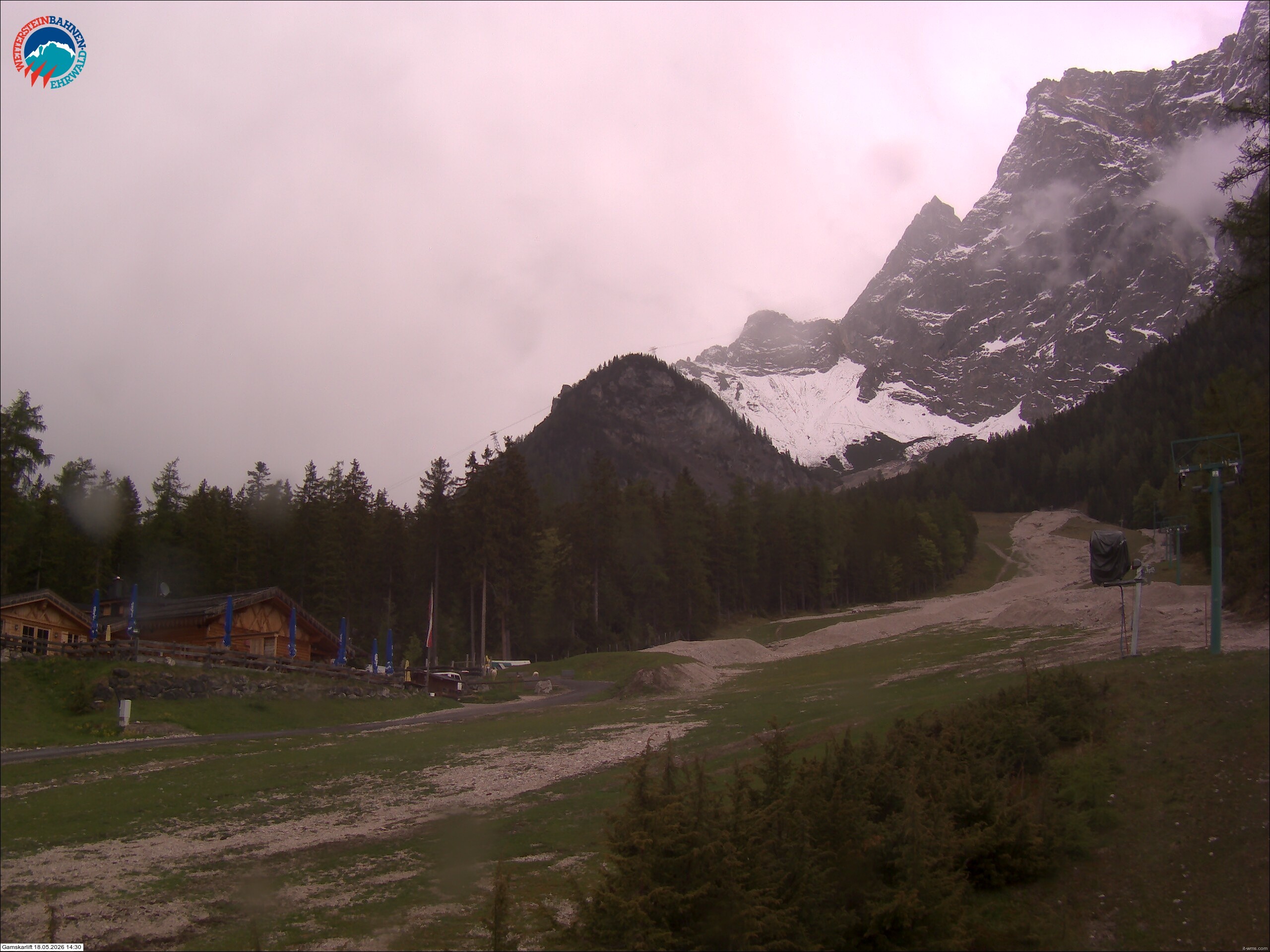 Archiv Foto Webcam Gamskarlift im Skigebiet Ehrwald