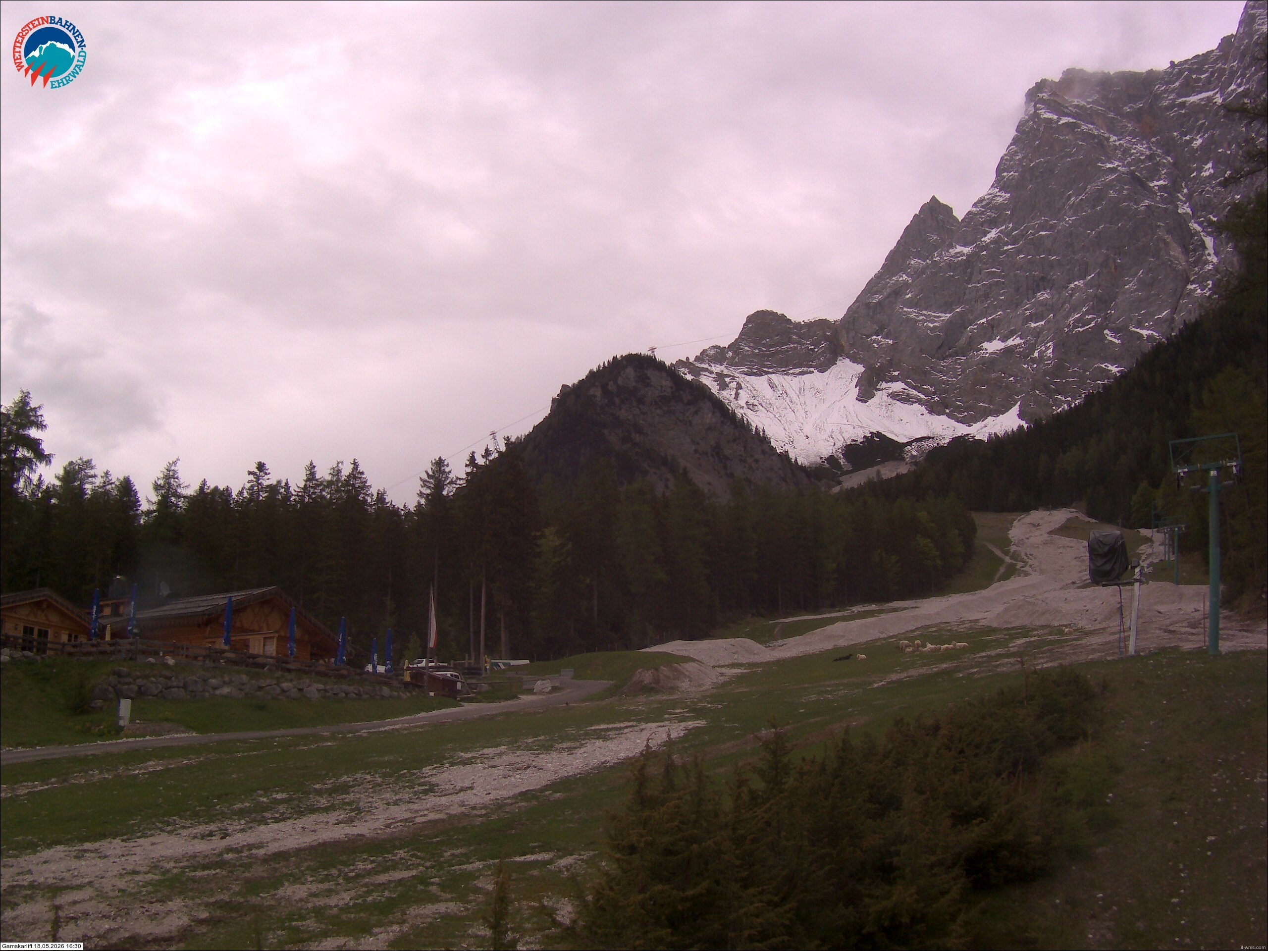 Archiv Foto Webcam Gamskarlift im Skigebiet Ehrwald