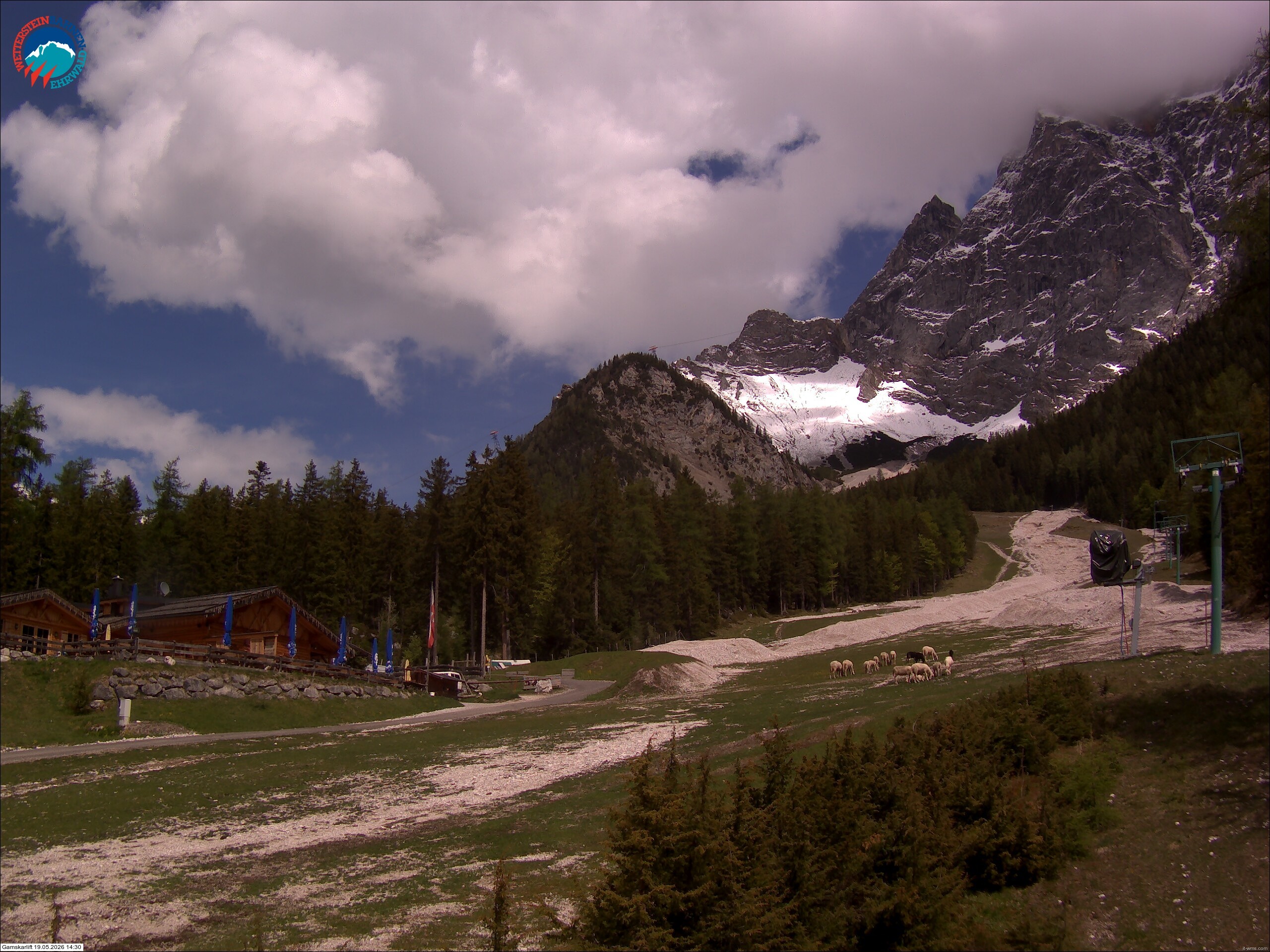 Archiv Foto Webcam Gamskarlift im Skigebiet Ehrwald