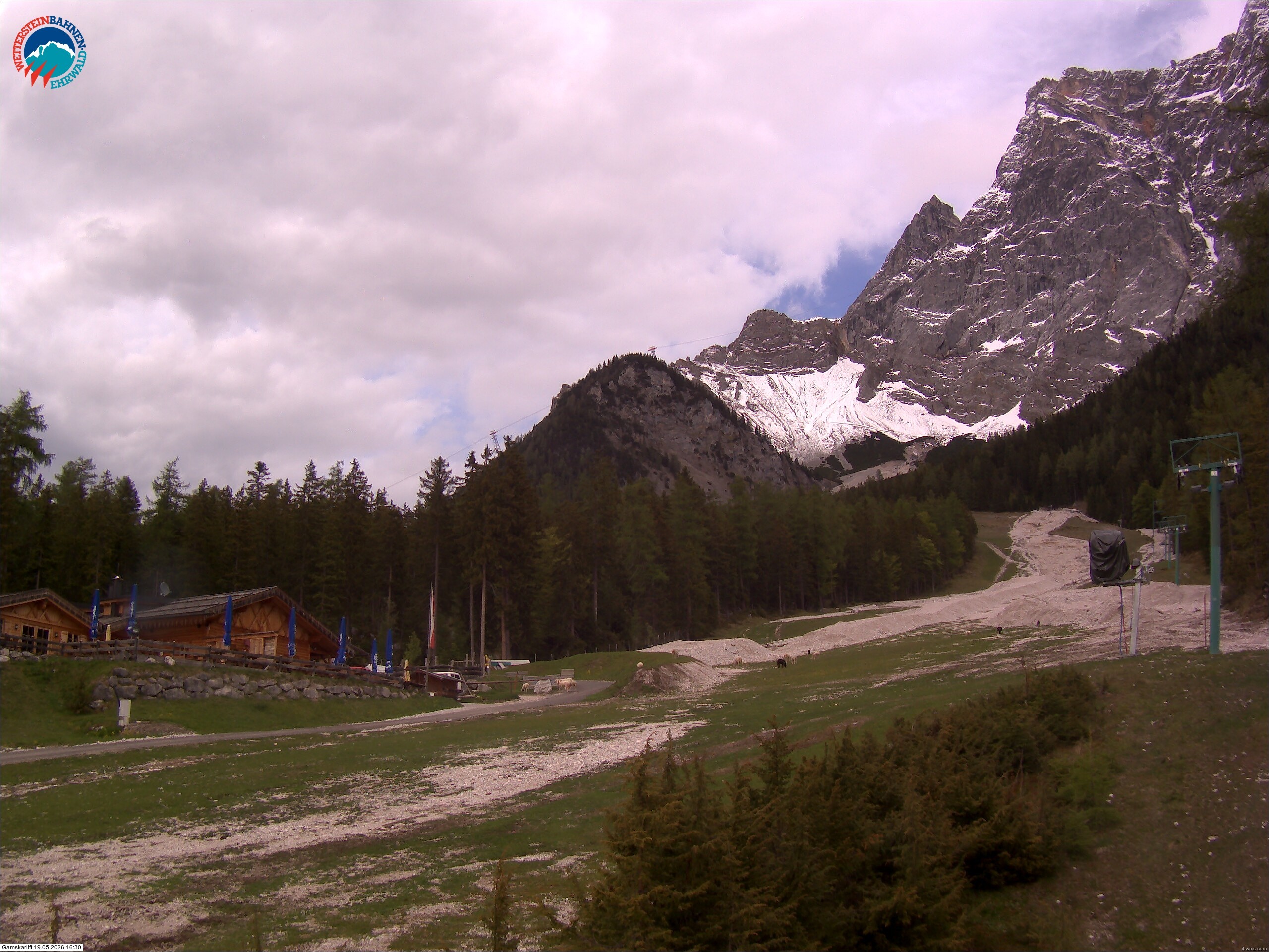 Archiv Foto Webcam Gamskarlift im Skigebiet Ehrwald