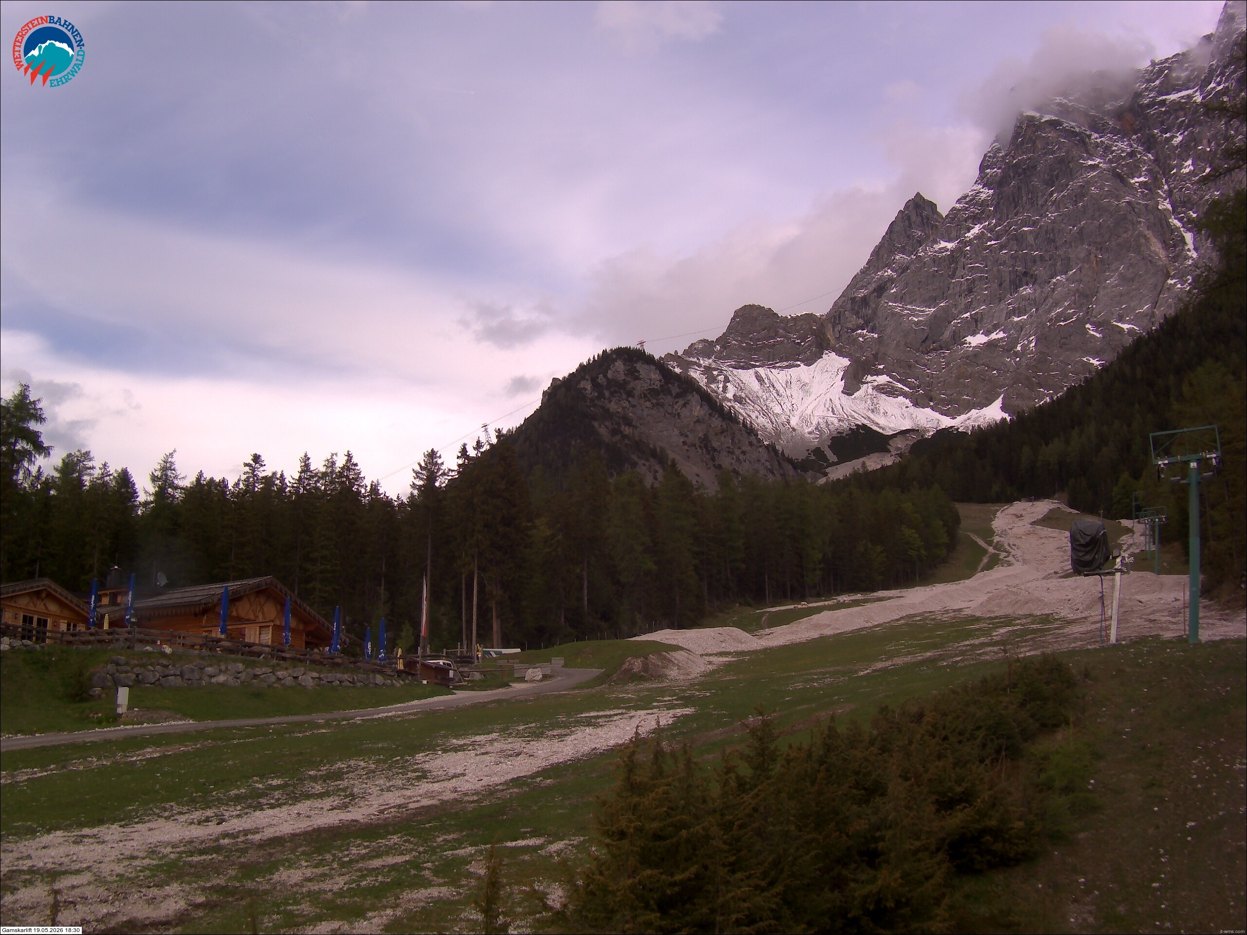 Archiv Foto Webcam Gamskarlift im Skigebiet Ehrwald