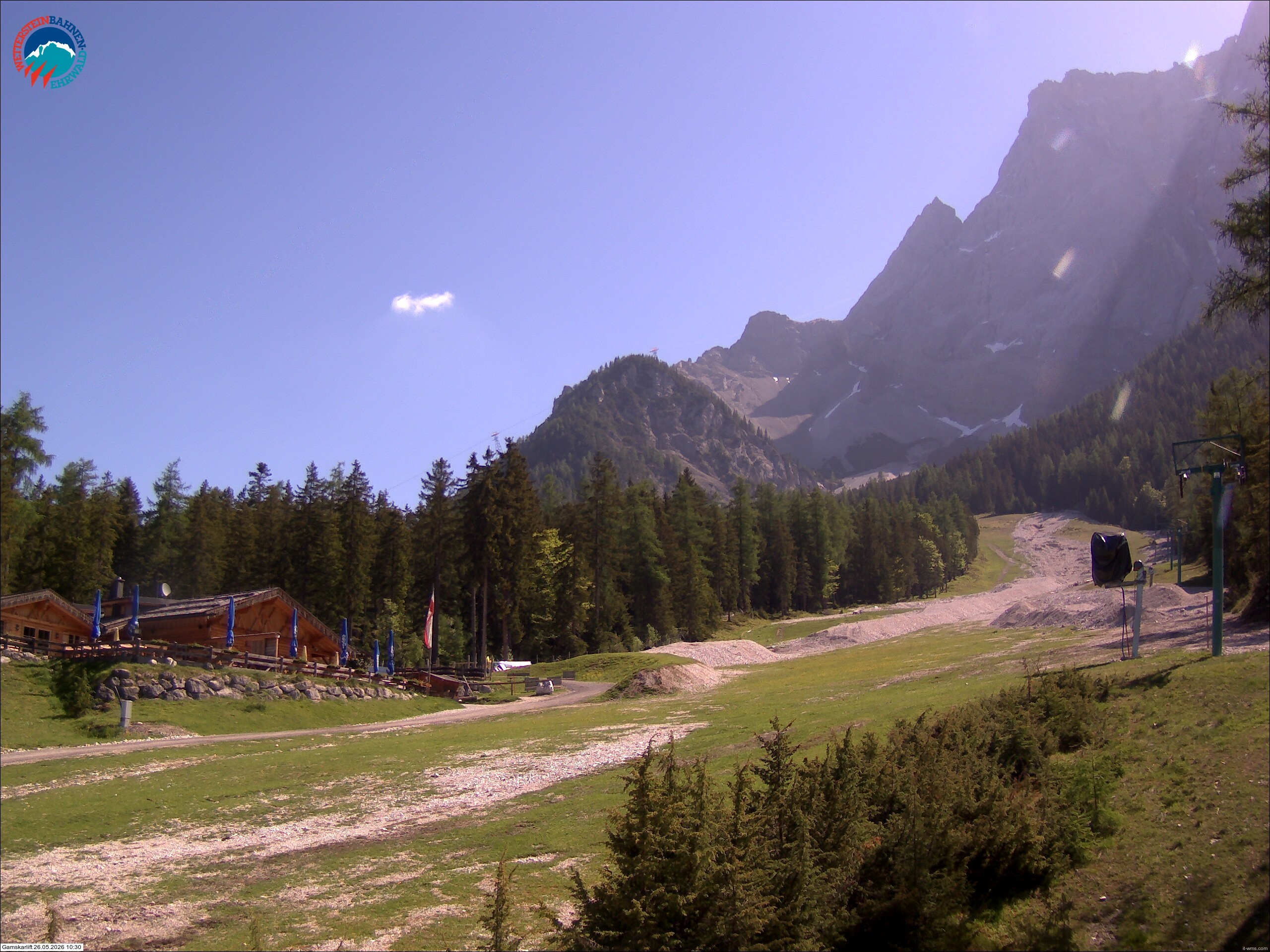 Archiv Foto Webcam Gamskarlift im Skigebiet Ehrwald