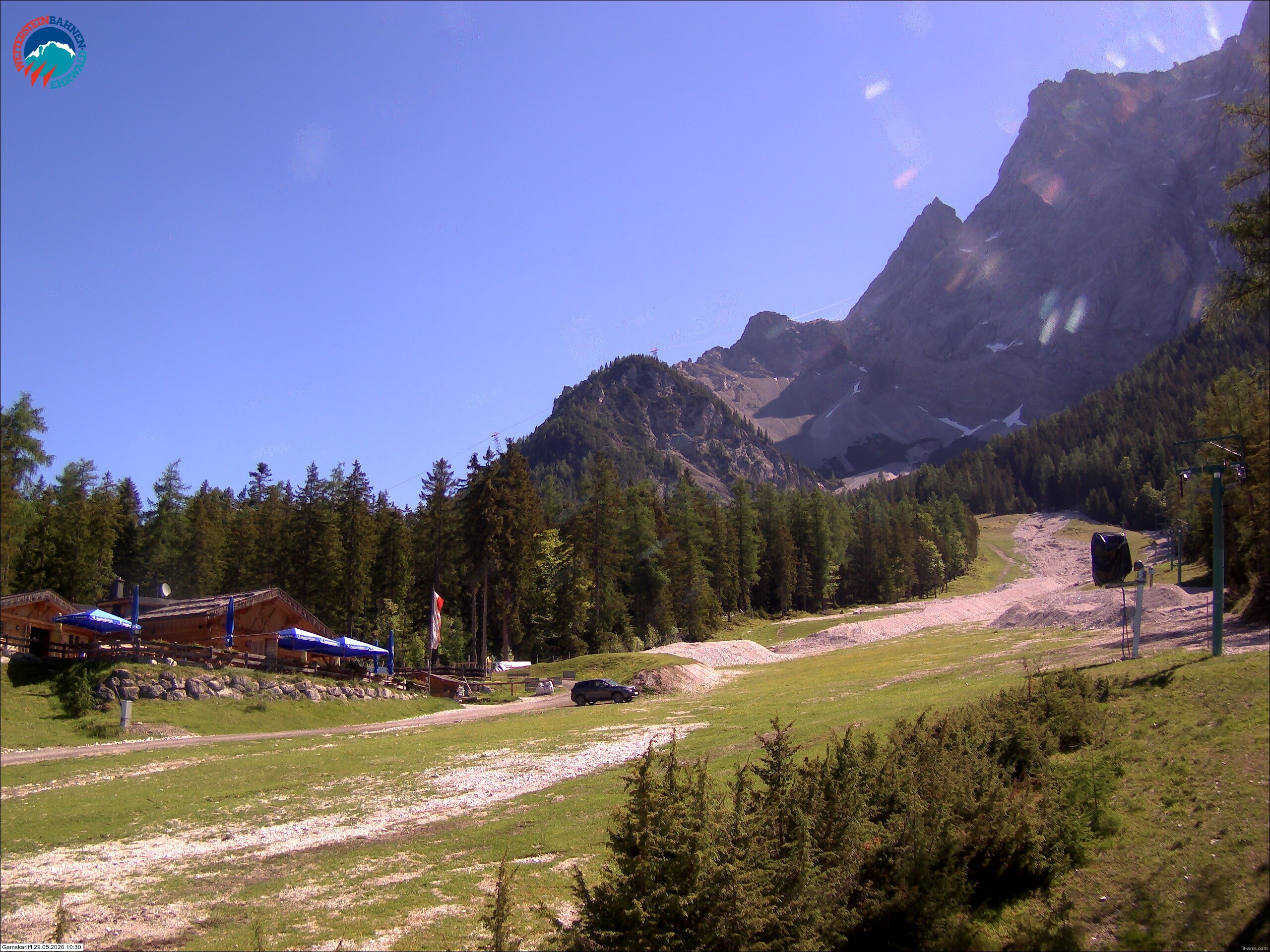Archiv Foto Webcam Gamskarlift im Skigebiet Ehrwald