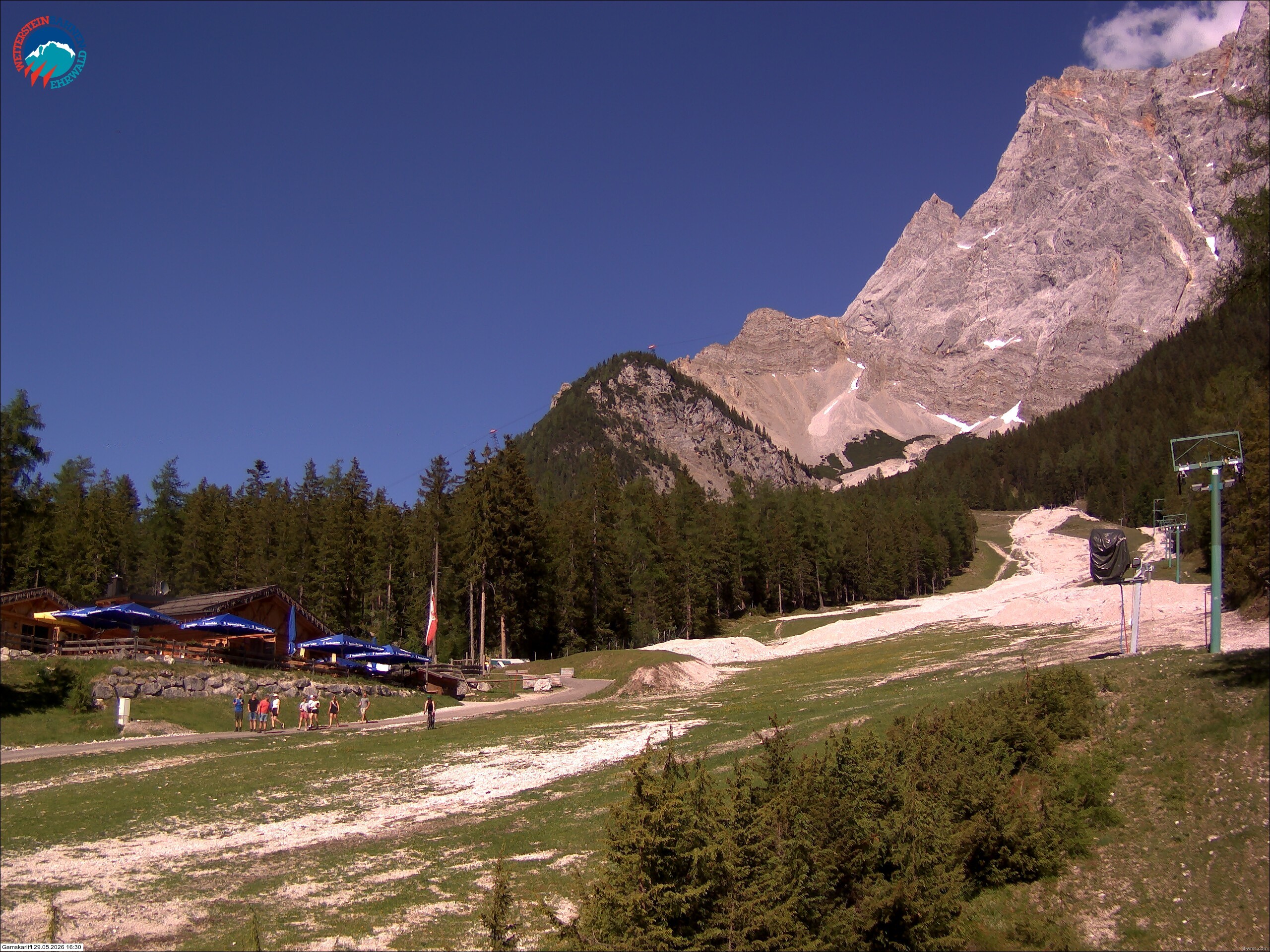 Archiv Foto Webcam Gamskarlift im Skigebiet Ehrwald