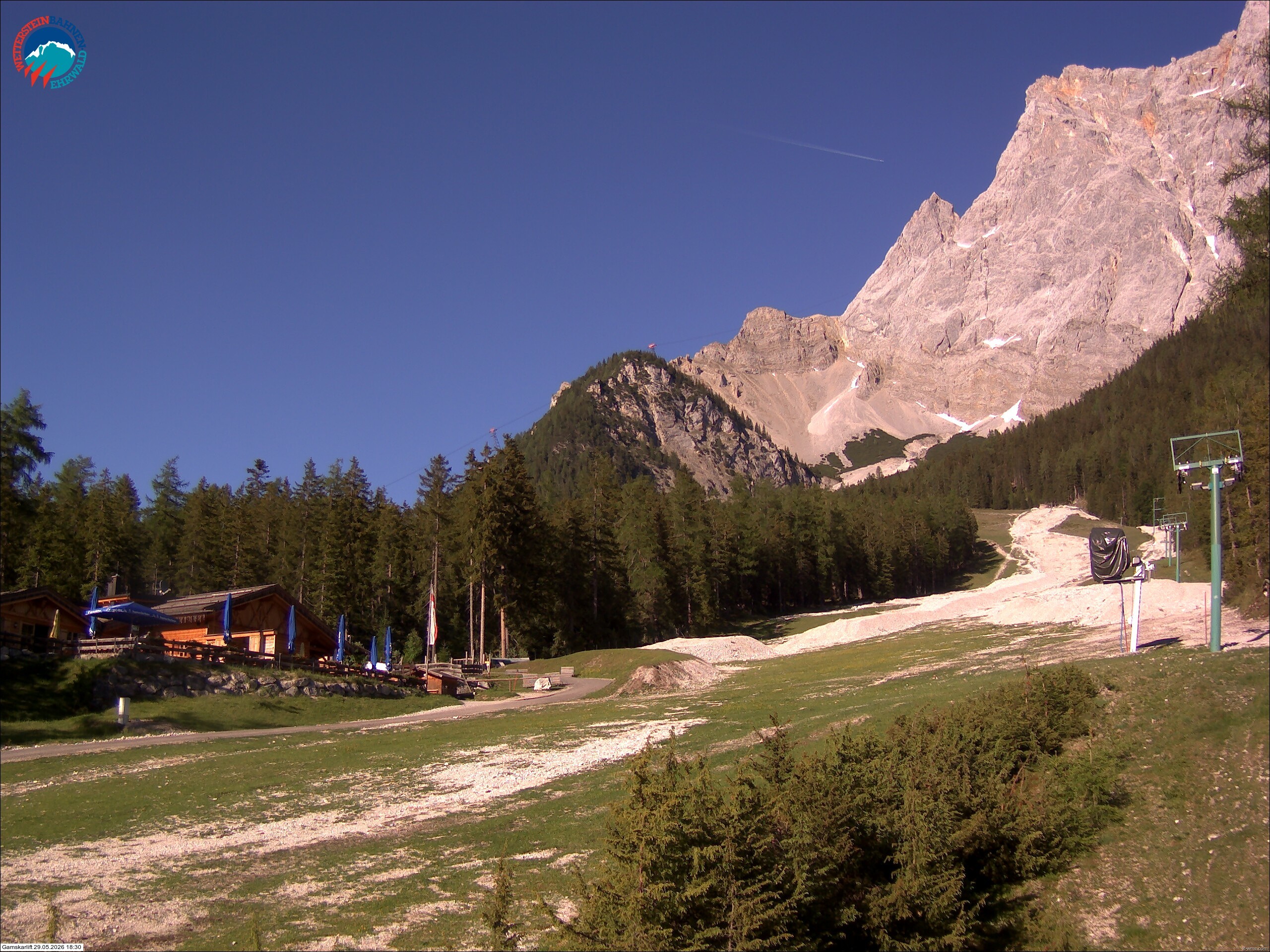 Archiv Foto Webcam Gamskarlift im Skigebiet Ehrwald