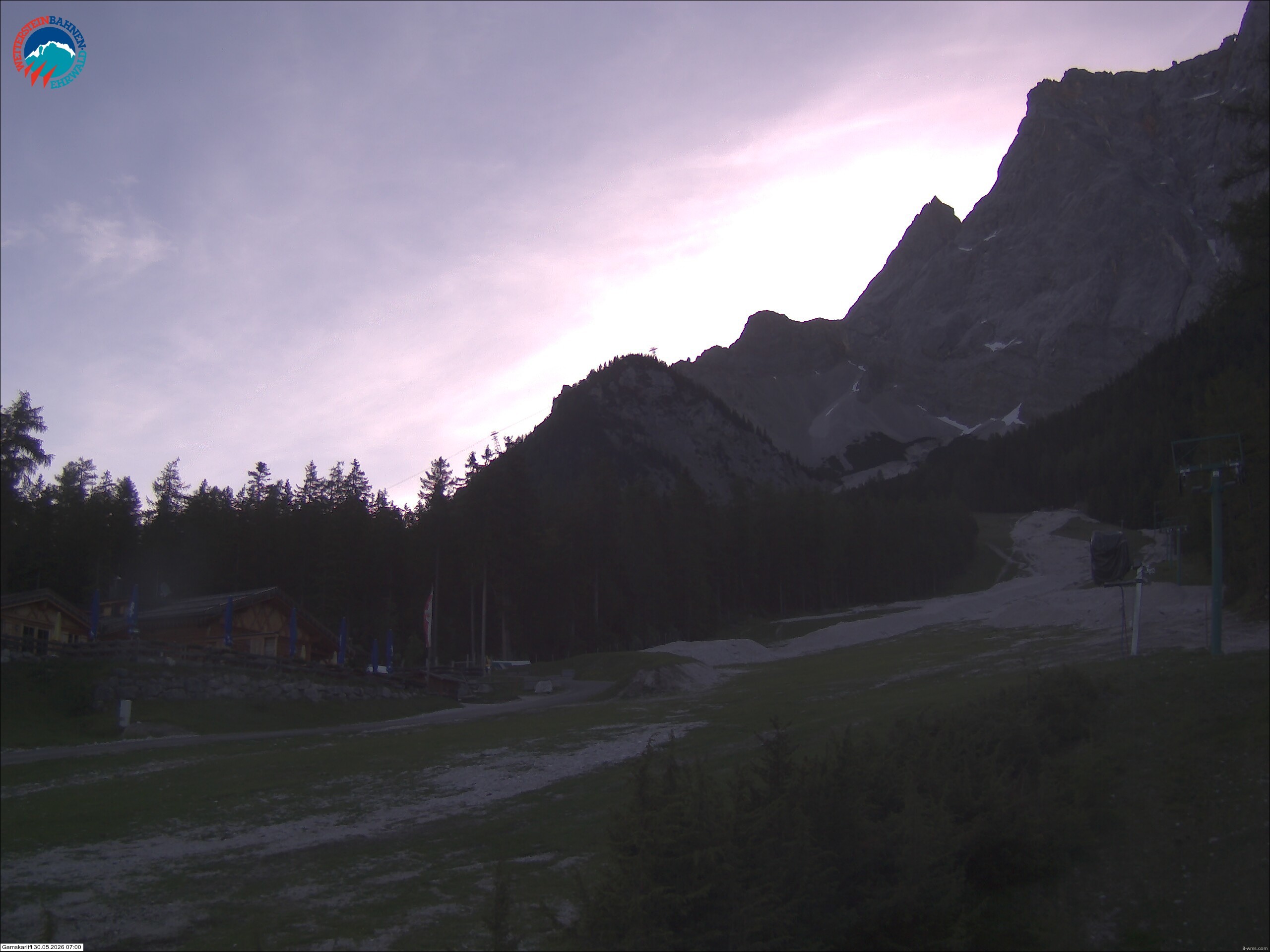 Archiv Foto Webcam Gamskarlift im Skigebiet Ehrwald