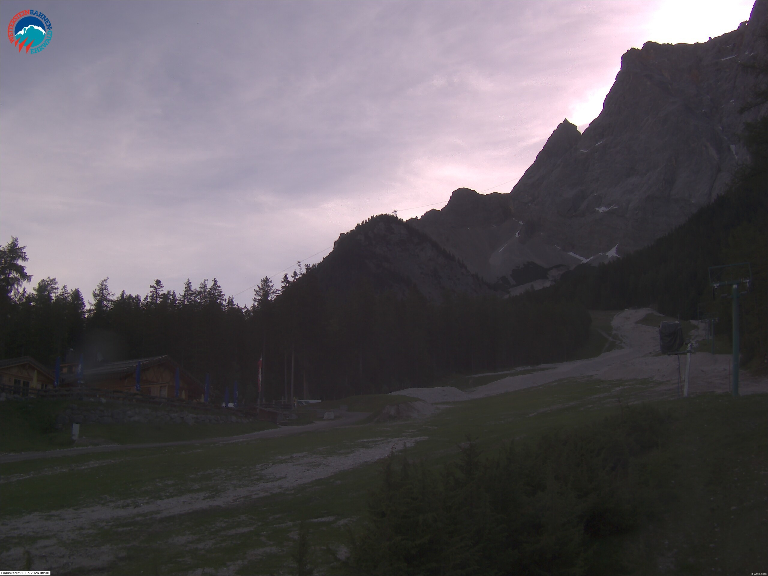 Archiv Foto Webcam Gamskarlift im Skigebiet Ehrwald