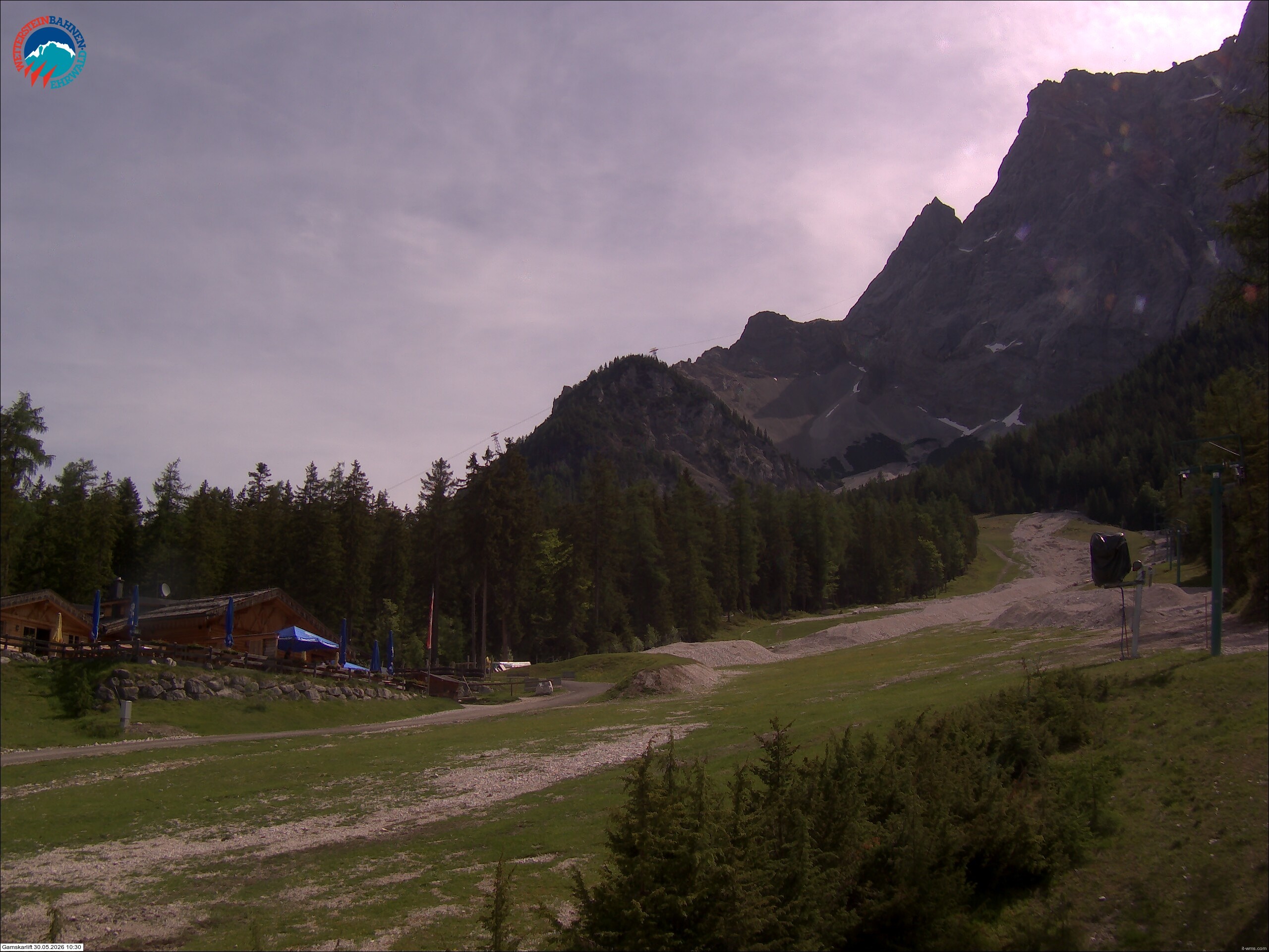Archiv Foto Webcam Gamskarlift im Skigebiet Ehrwald