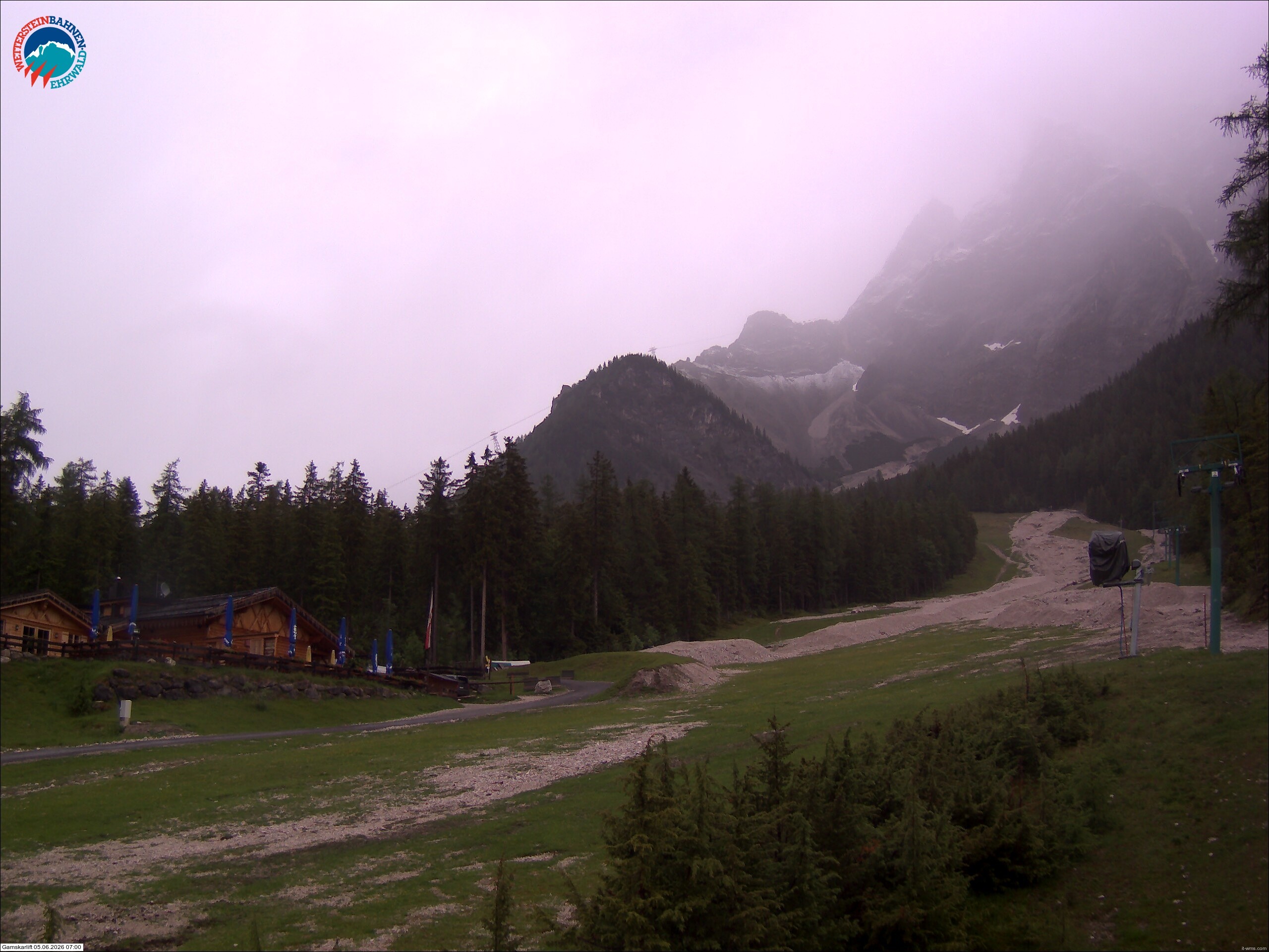 Archiv Foto Webcam Gamskarlift im Skigebiet Ehrwald