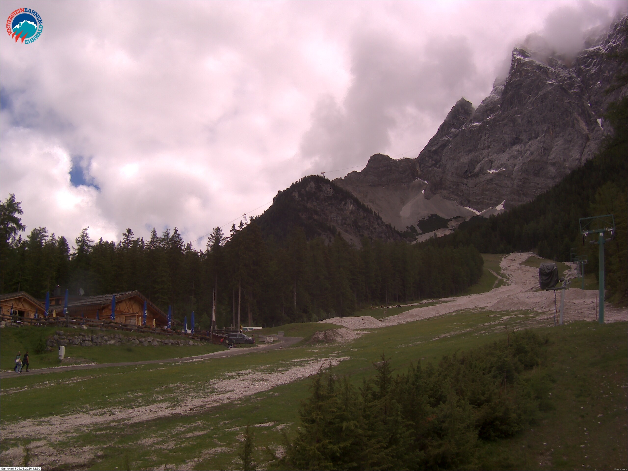 Archiv Foto Webcam Gamskarlift im Skigebiet Ehrwald