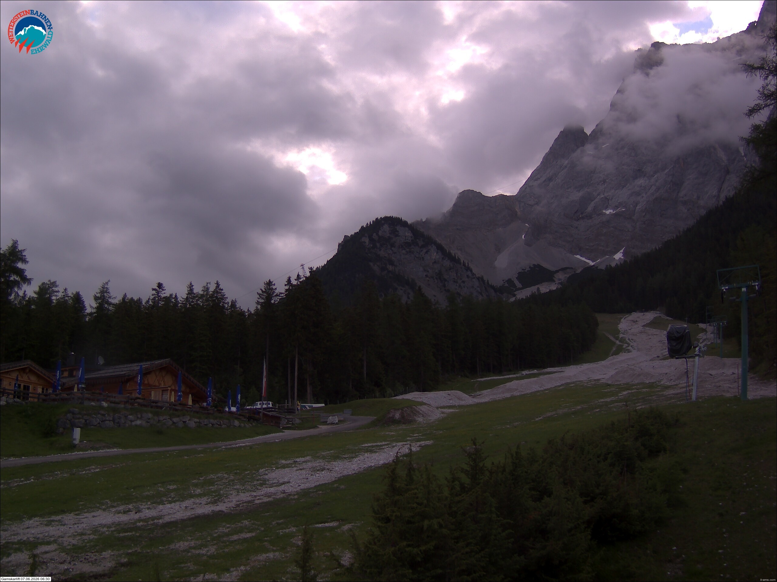 Archiv Foto Webcam Gamskarlift im Skigebiet Ehrwald