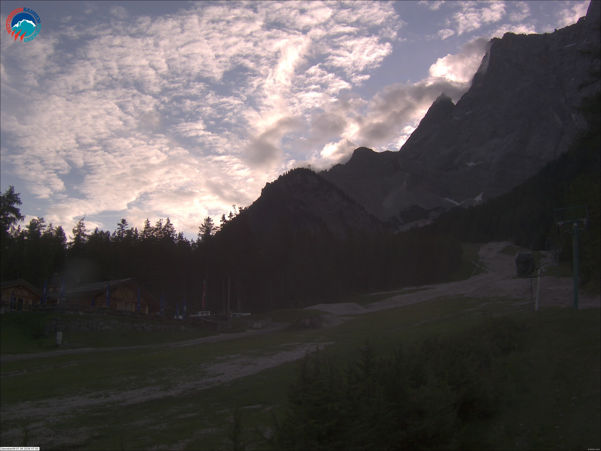 Archiv Foto Webcam Gamskarlift im Skigebiet Ehrwald