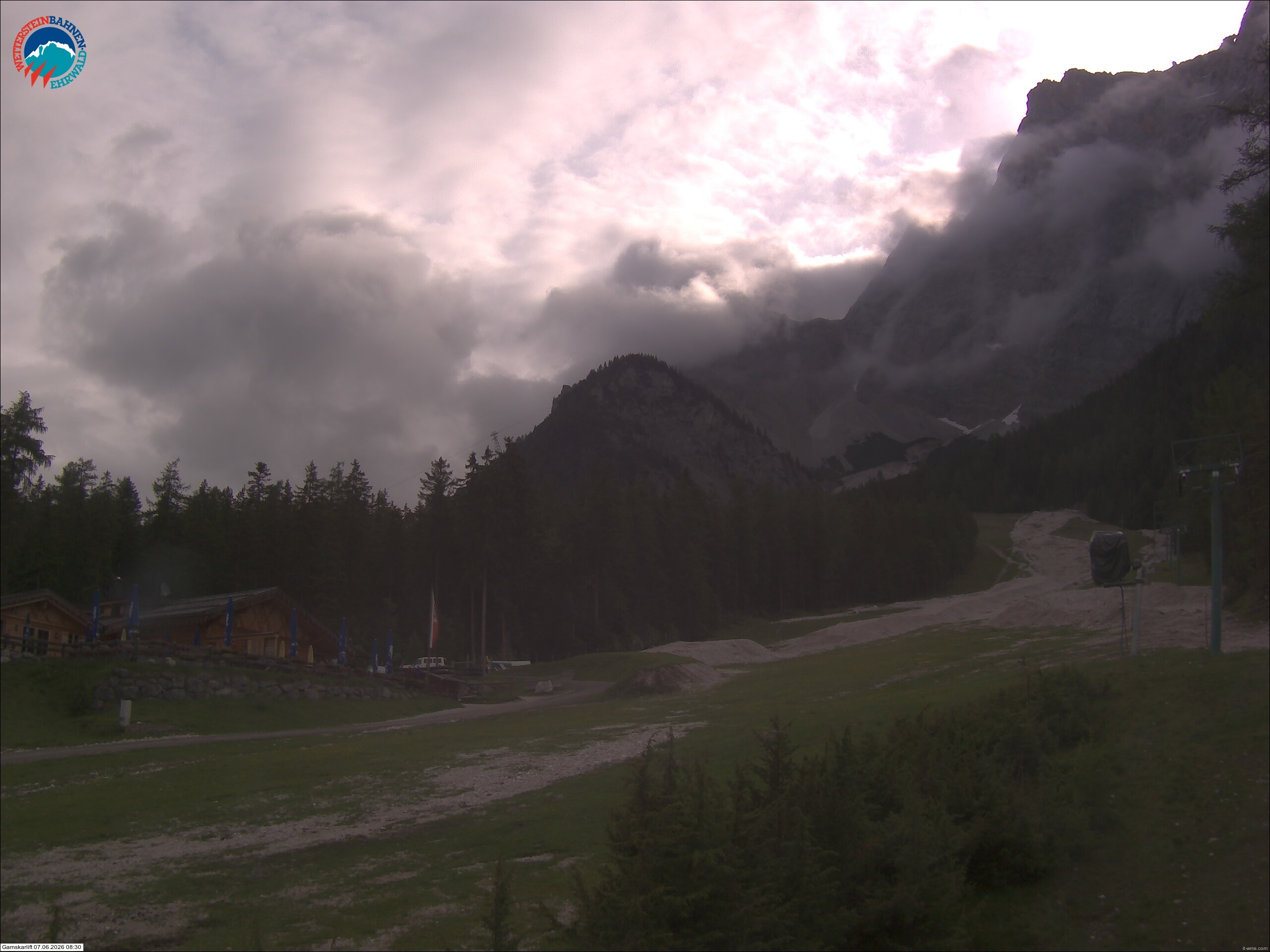 Archiv Foto Webcam Gamskarlift im Skigebiet Ehrwald