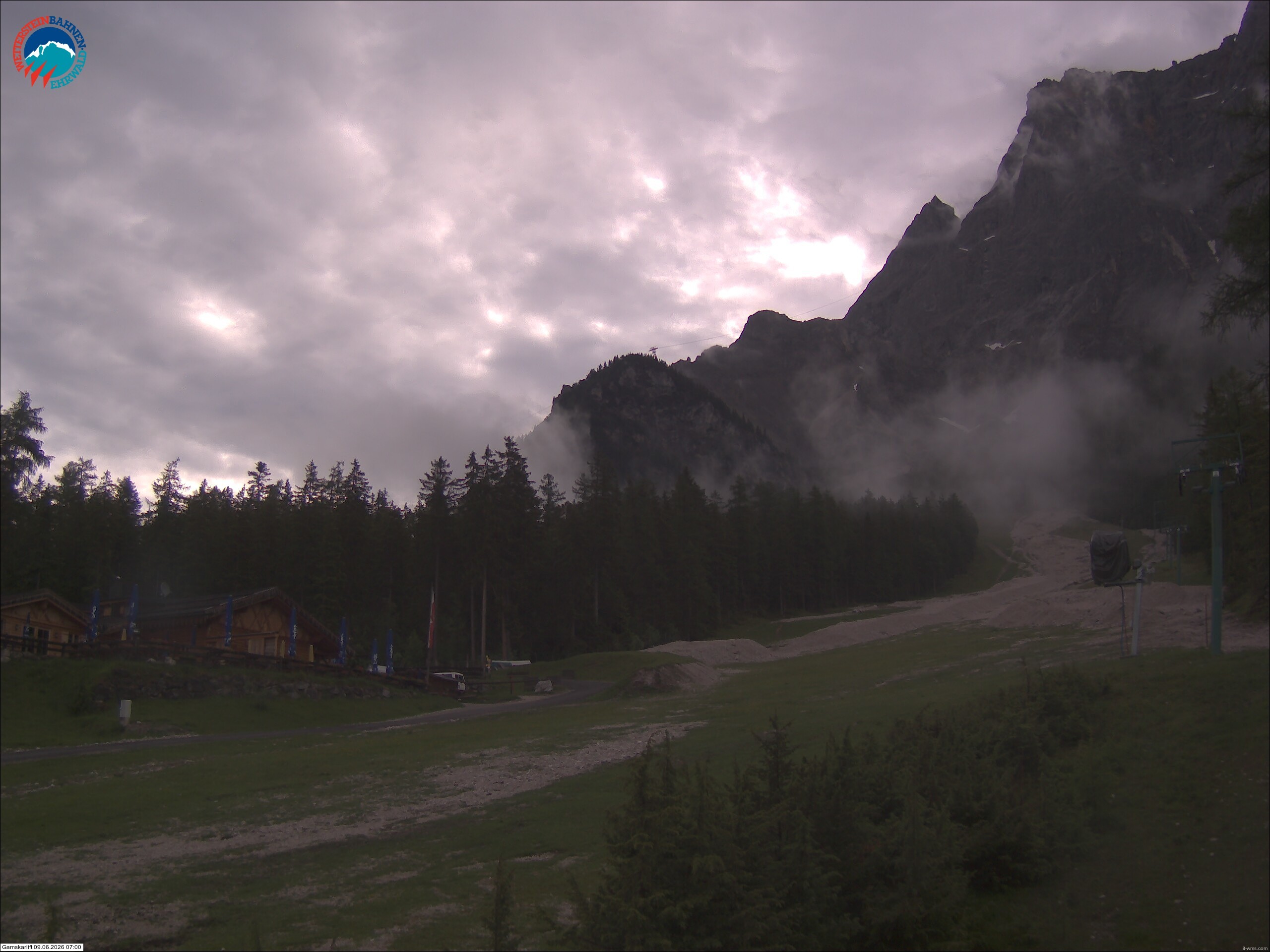 Archiv Foto Webcam Gamskarlift im Skigebiet Ehrwald