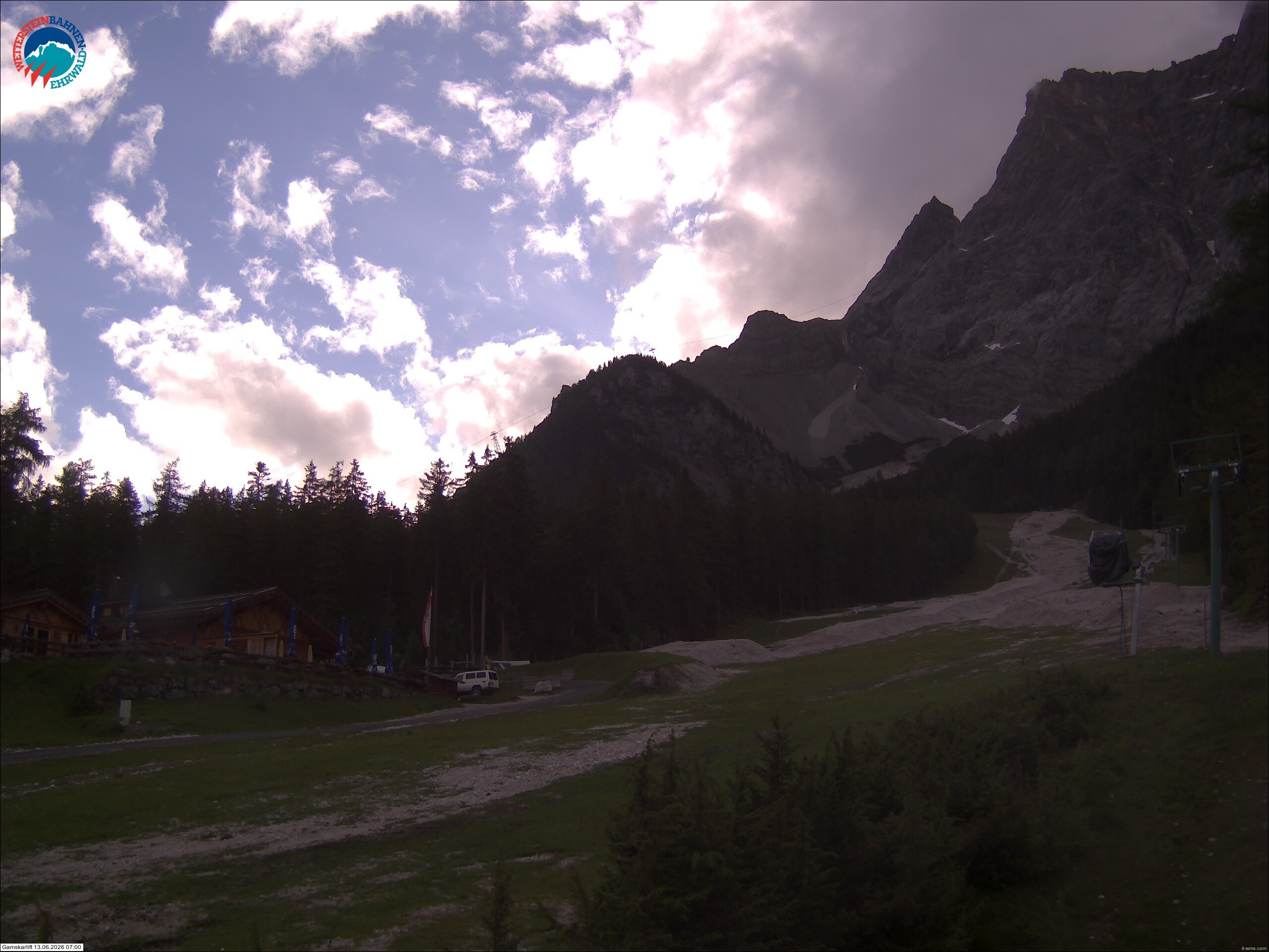 Archiv Foto Webcam Gamskarlift im Skigebiet Ehrwald