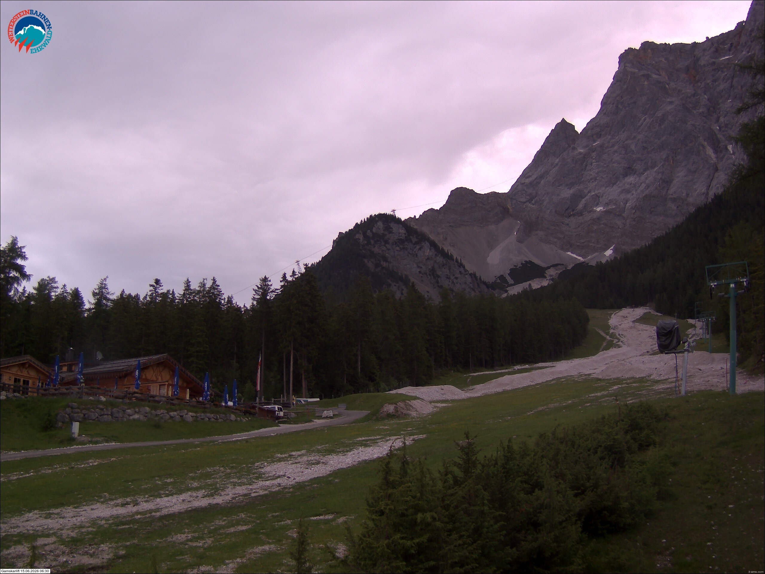 Archiv Foto Webcam Gamskarlift im Skigebiet Ehrwald