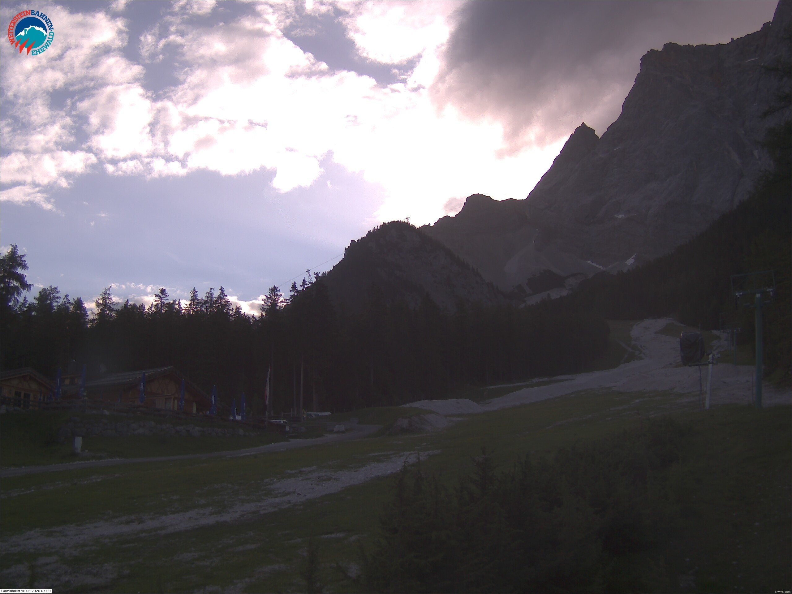 Archiv Foto Webcam Gamskarlift im Skigebiet Ehrwald