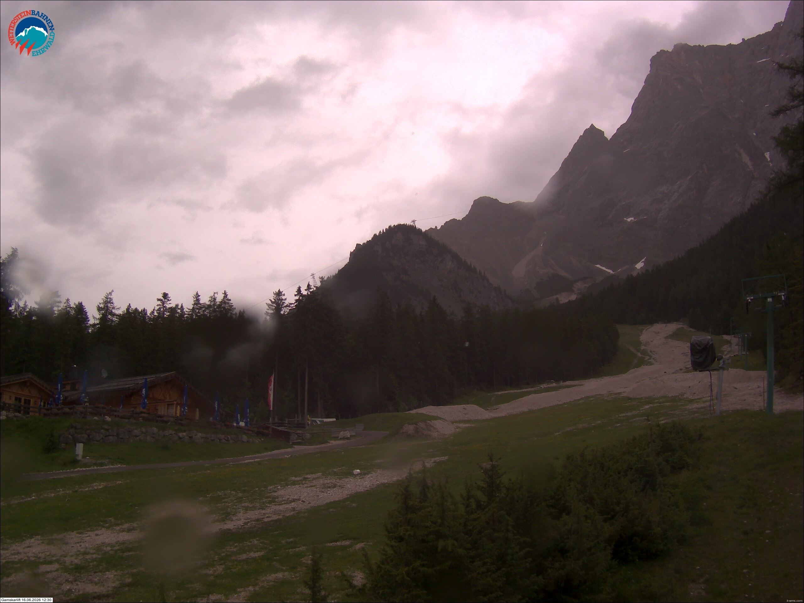 Archiv Foto Webcam Gamskarlift im Skigebiet Ehrwald