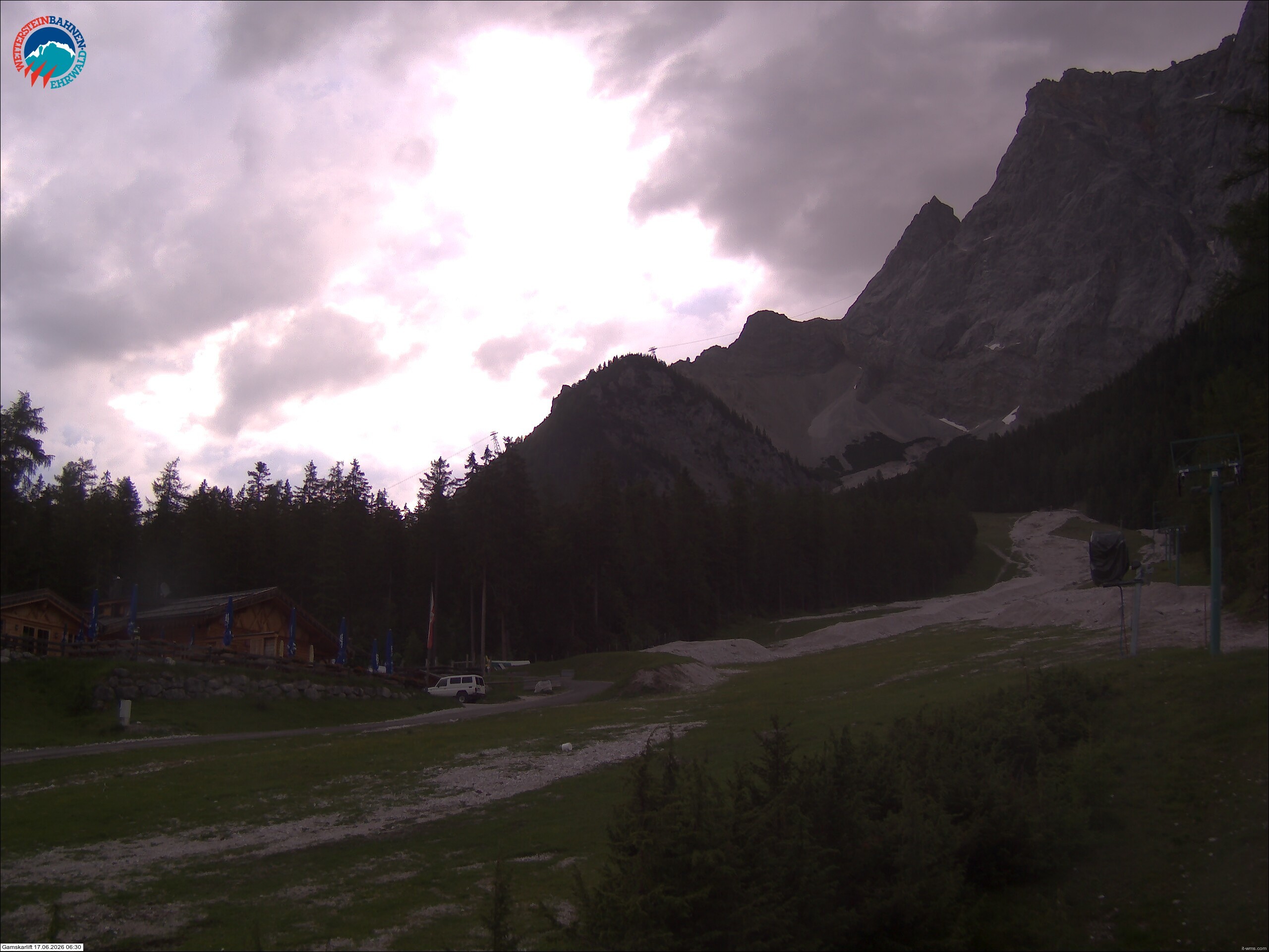Archiv Foto Webcam Gamskarlift im Skigebiet Ehrwald