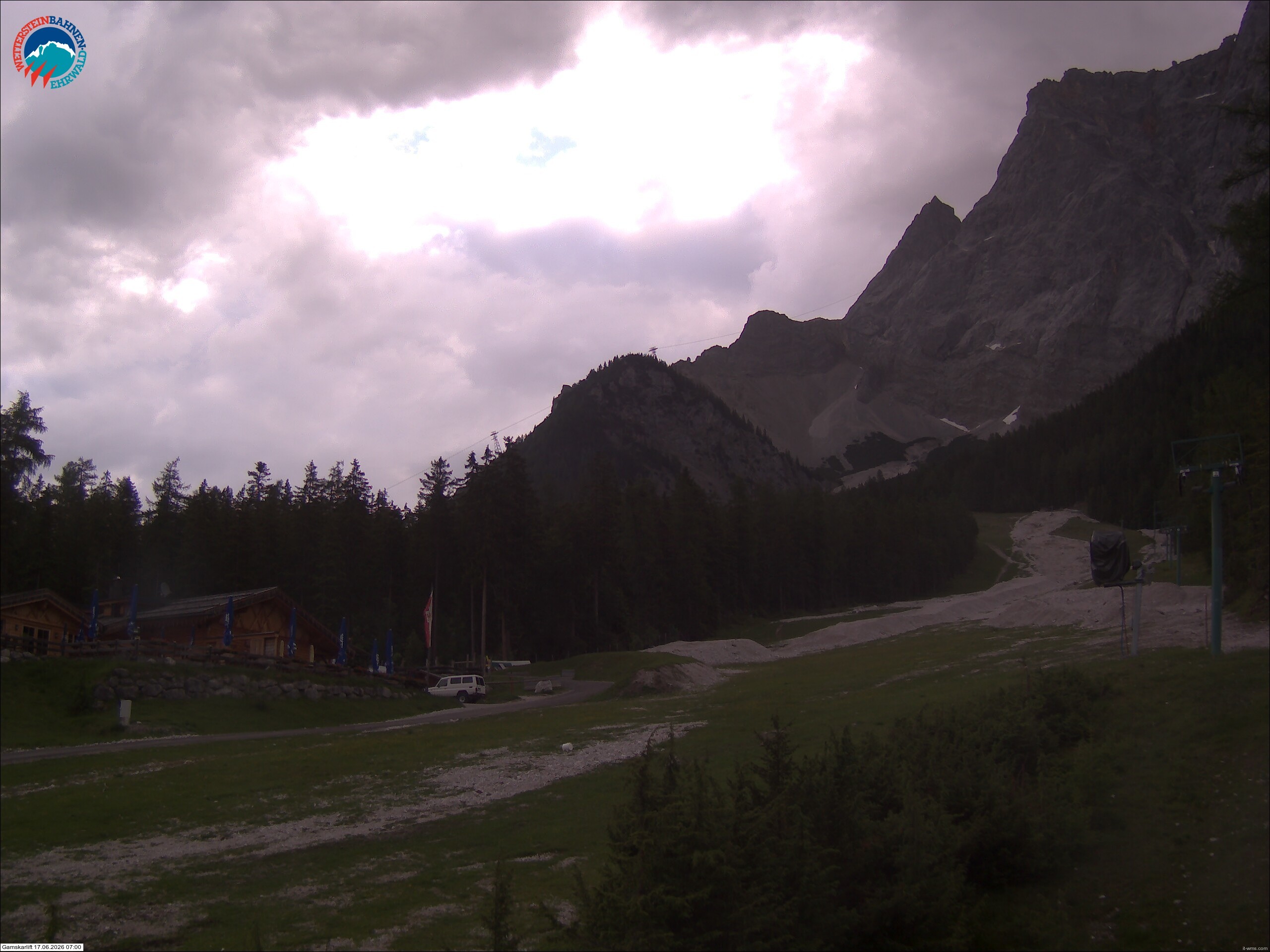 Archiv Foto Webcam Gamskarlift im Skigebiet Ehrwald