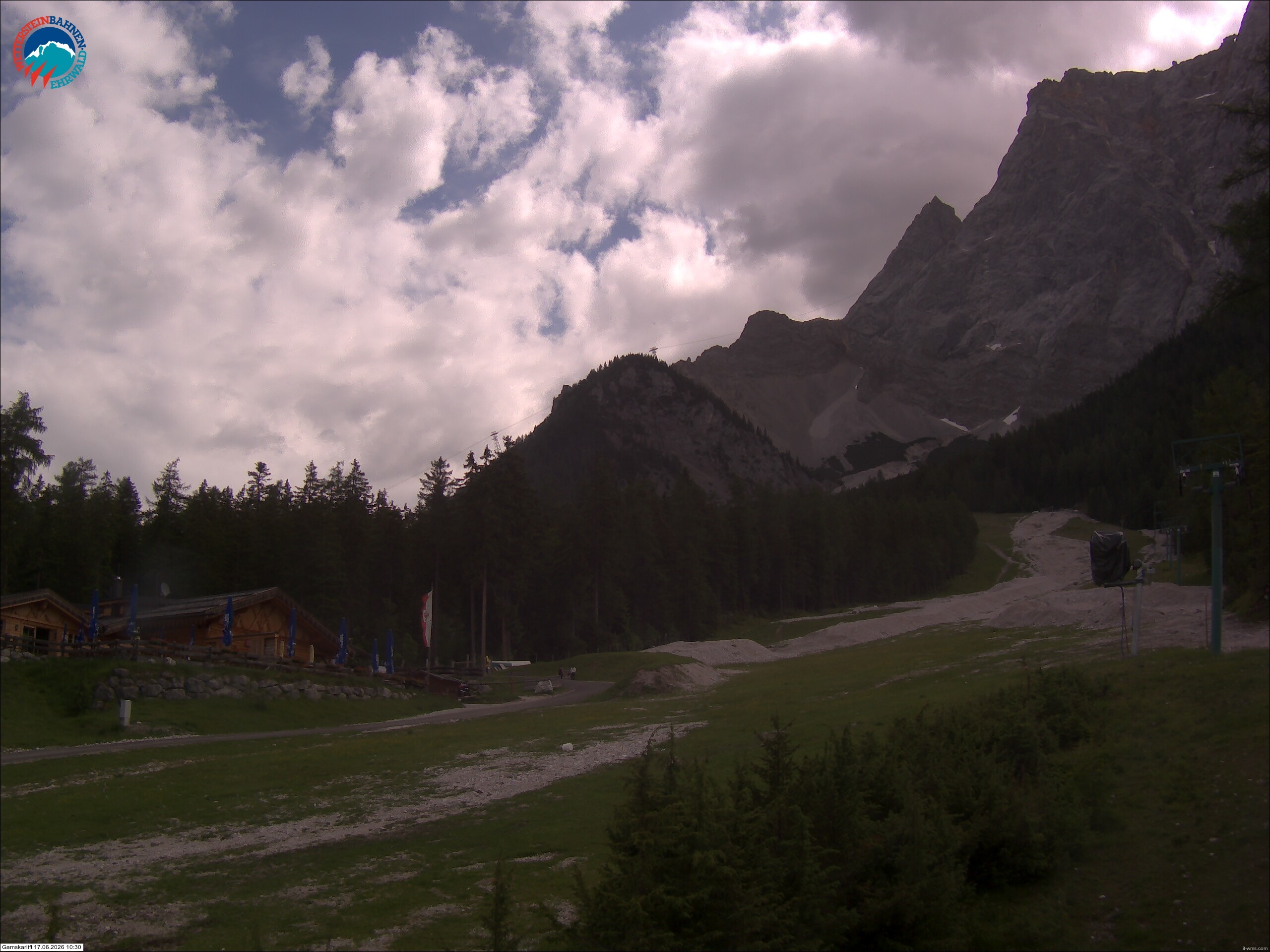 Archiv Foto Webcam Gamskarlift im Skigebiet Ehrwald