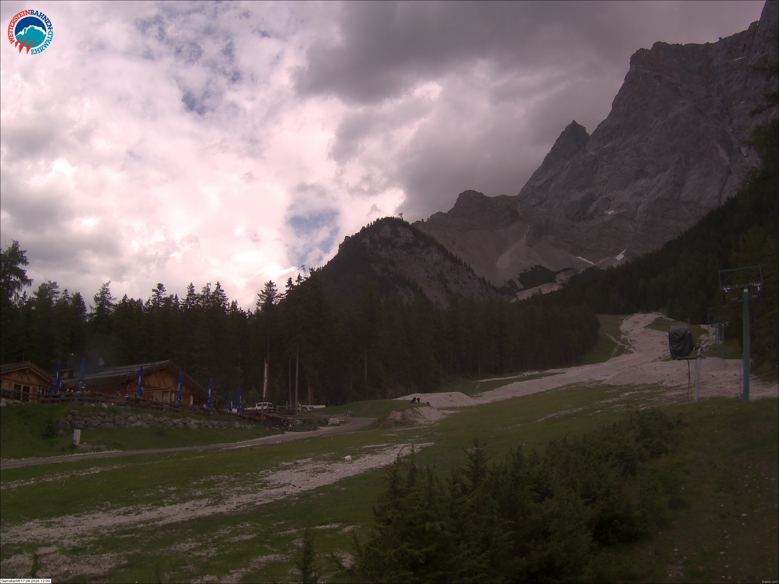 Archiv Foto Webcam Gamskarlift im Skigebiet Ehrwald