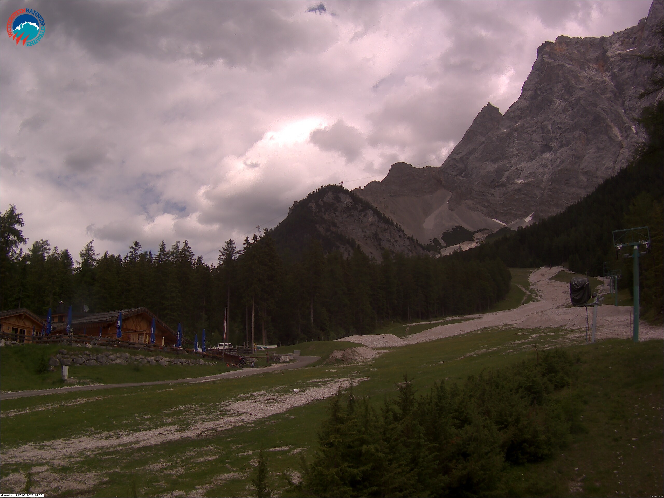 Archiv Foto Webcam Gamskarlift im Skigebiet Ehrwald