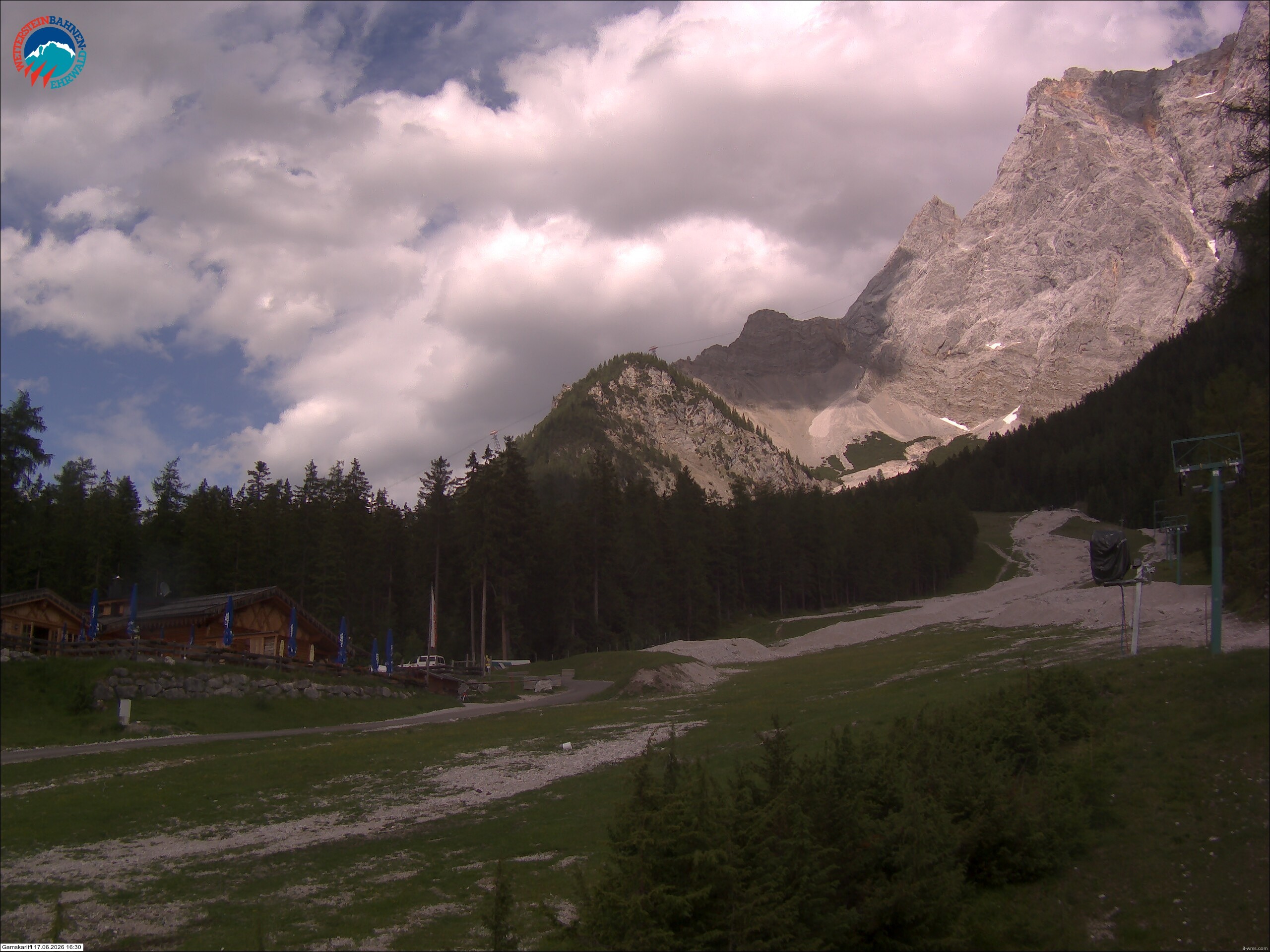 Archiv Foto Webcam Gamskarlift im Skigebiet Ehrwald